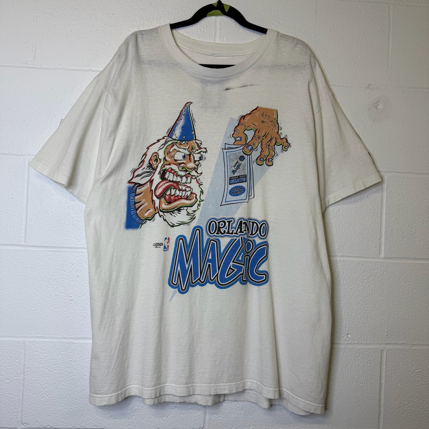 90's Orlando Magic Wizard NBA T-shirt Sz XL (B1711)
