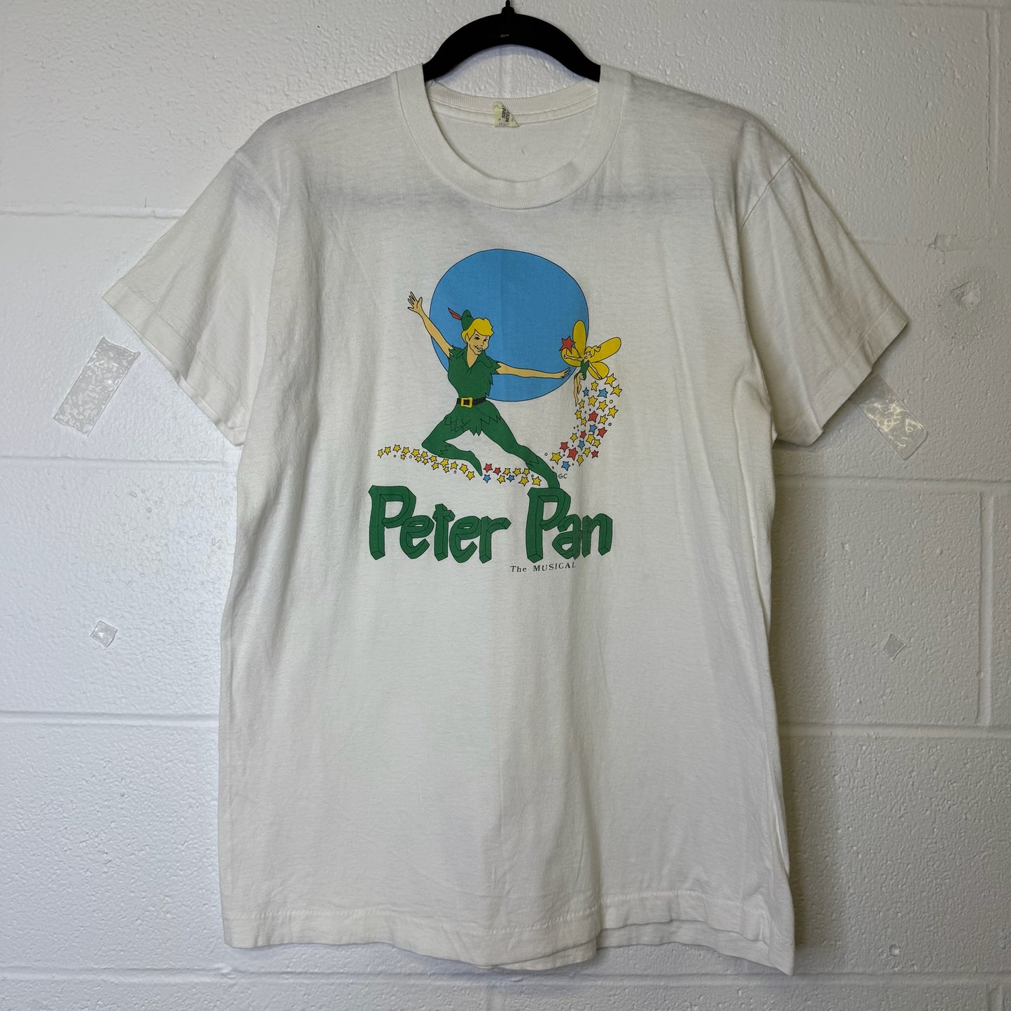 90s Peter Pan Musical Disney T-shirt Sz XL (B653)
