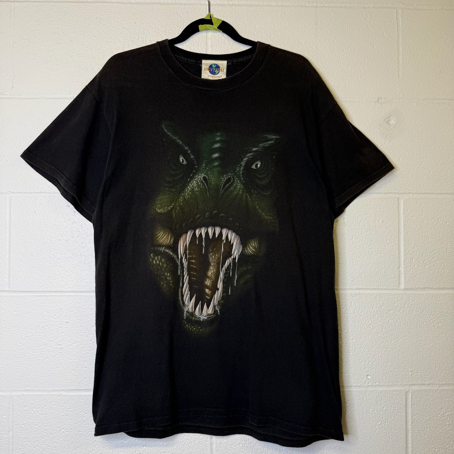 90's Jurassic Park Universal Studios T-shirt Sz L (B1707)