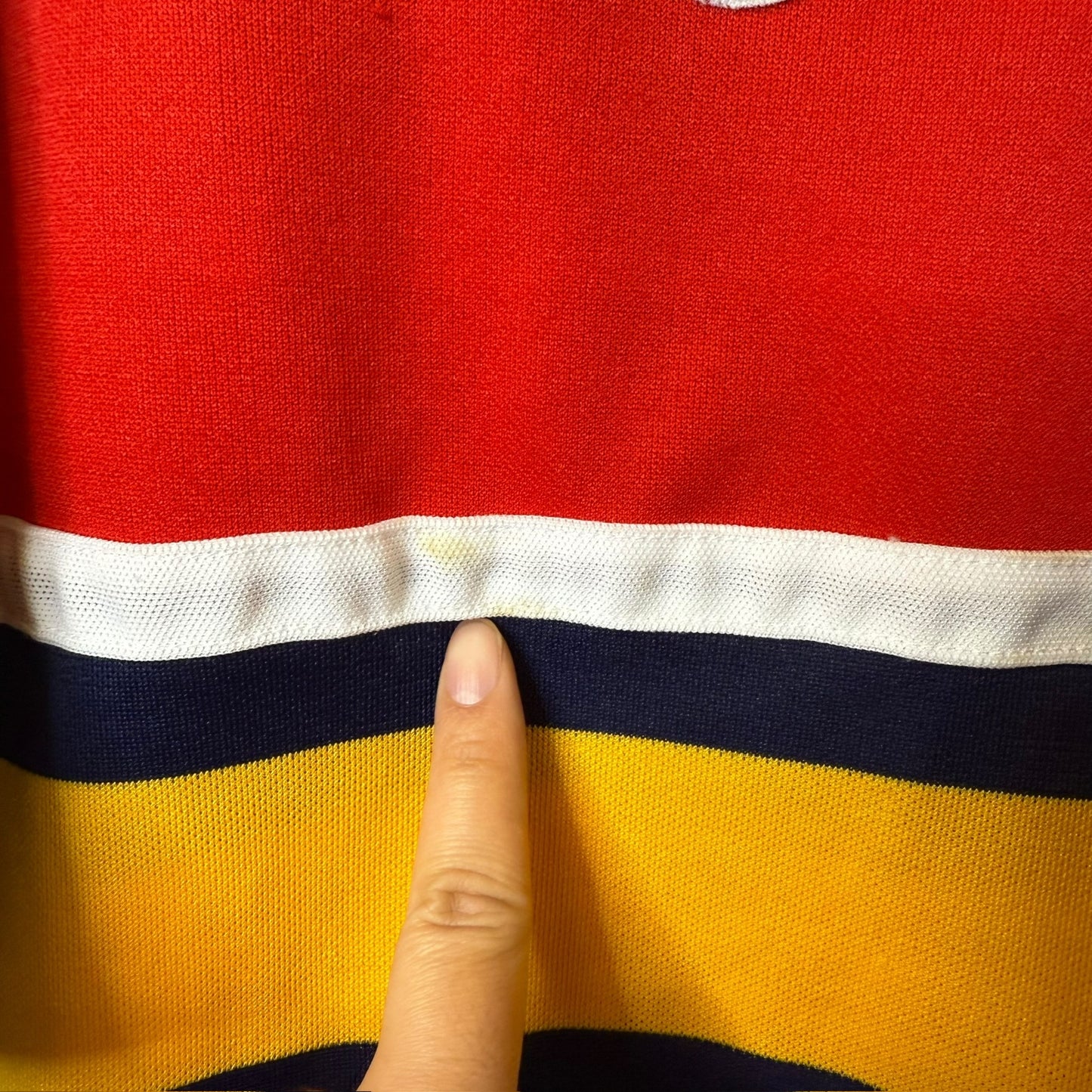 90s Florida Panthers CCM Hockey Jersey Sz L