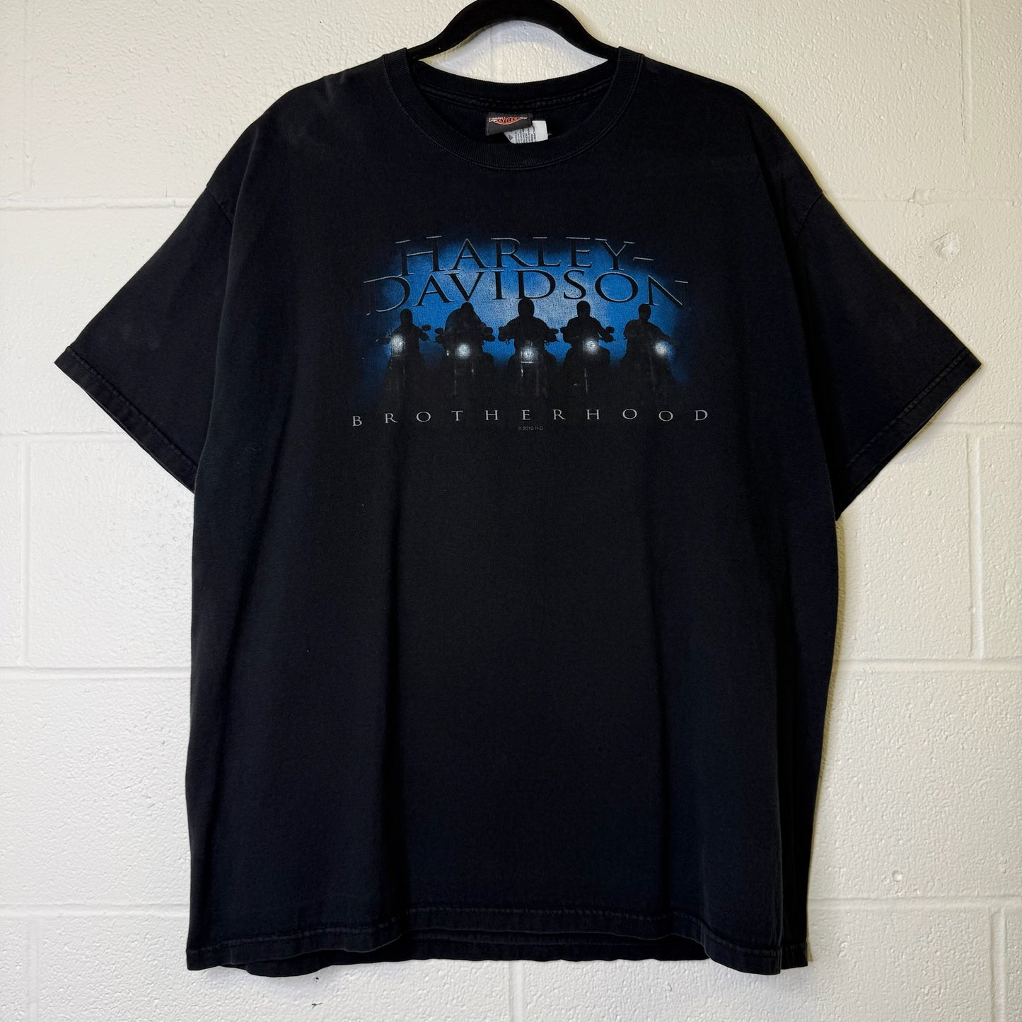 2010 Harley Davidson Edmonton Alberta T-Shirt Sz XL (A9059)