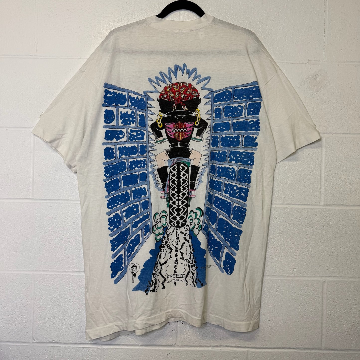1994 Betty Boop Motorcycle T-shirt (B2941)