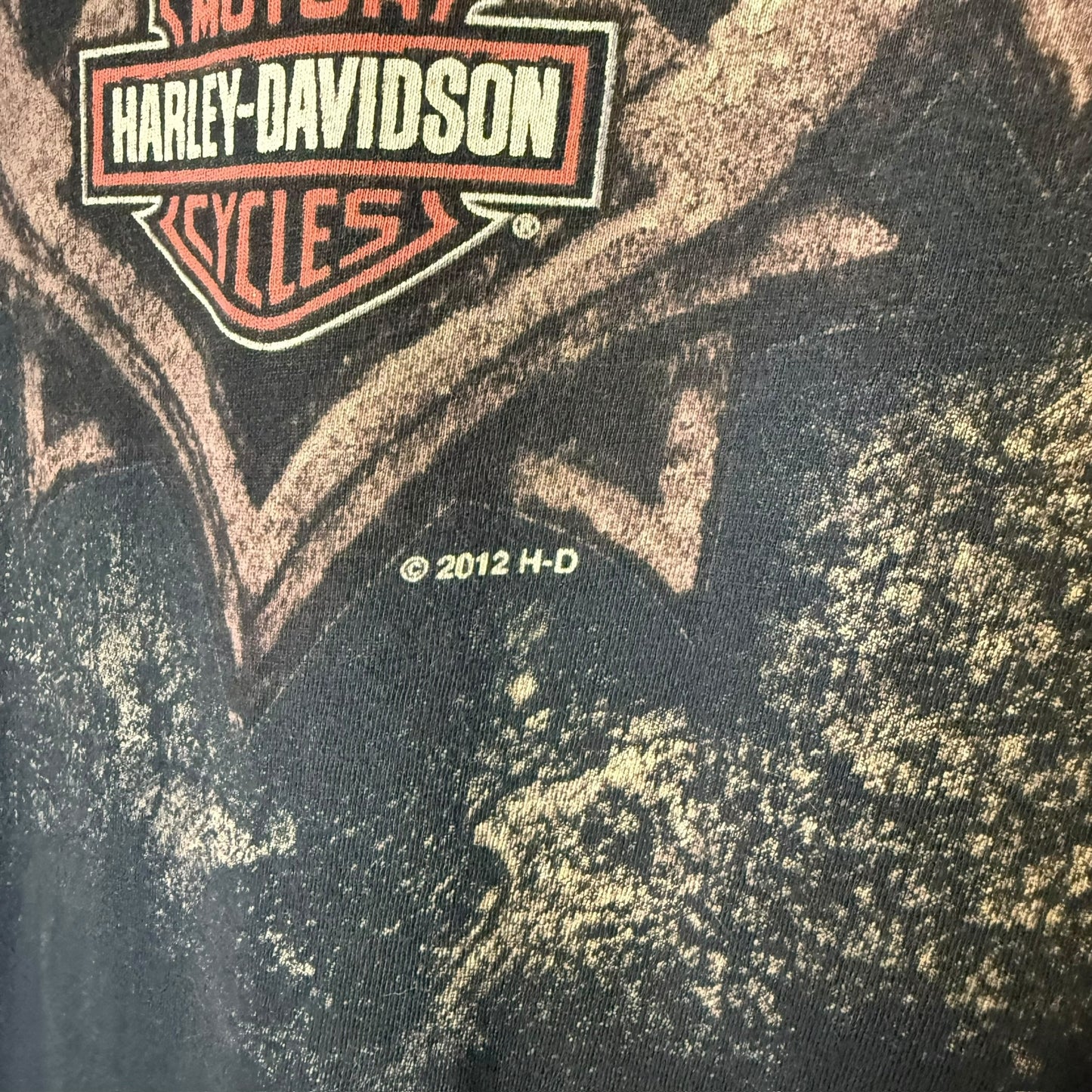 2012 Harley Davidson Las Vegas T-shirt Sz 3XL (8567)