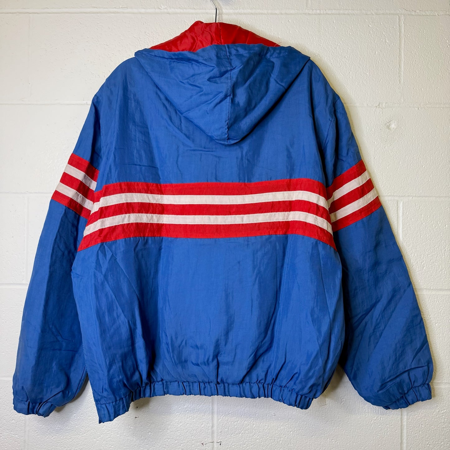 90s Texas Rangers MLB Starter Jacket Sz L (B2358)