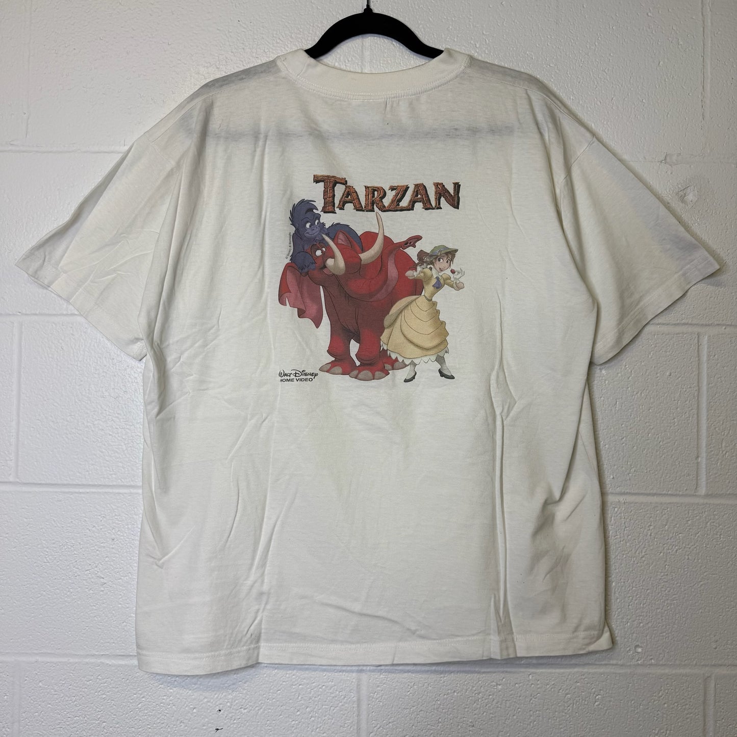 90s Tarzan Disney T-shirt Sz XL (B1714)