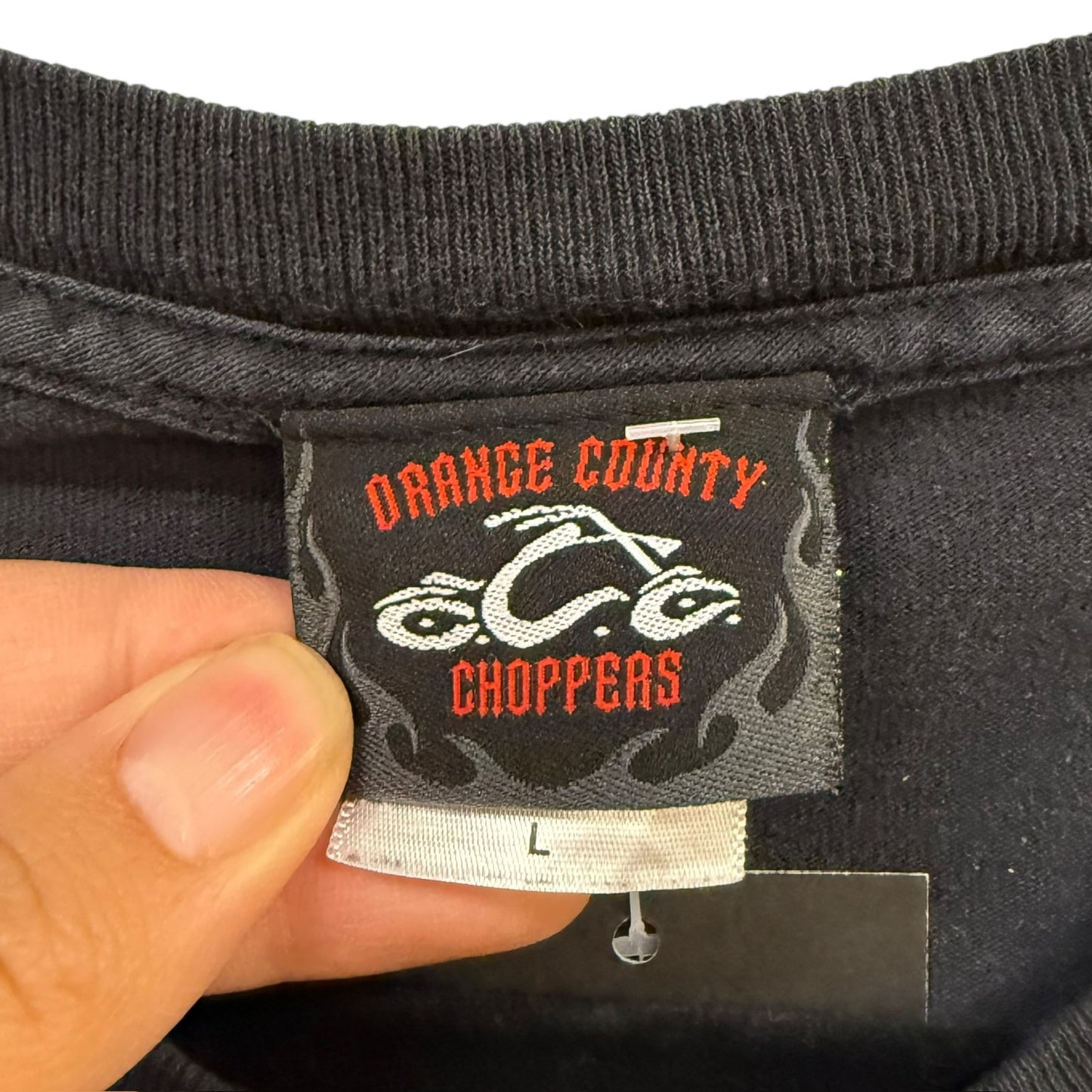 Orange County Choppers T-Shirt Sz L (B184)