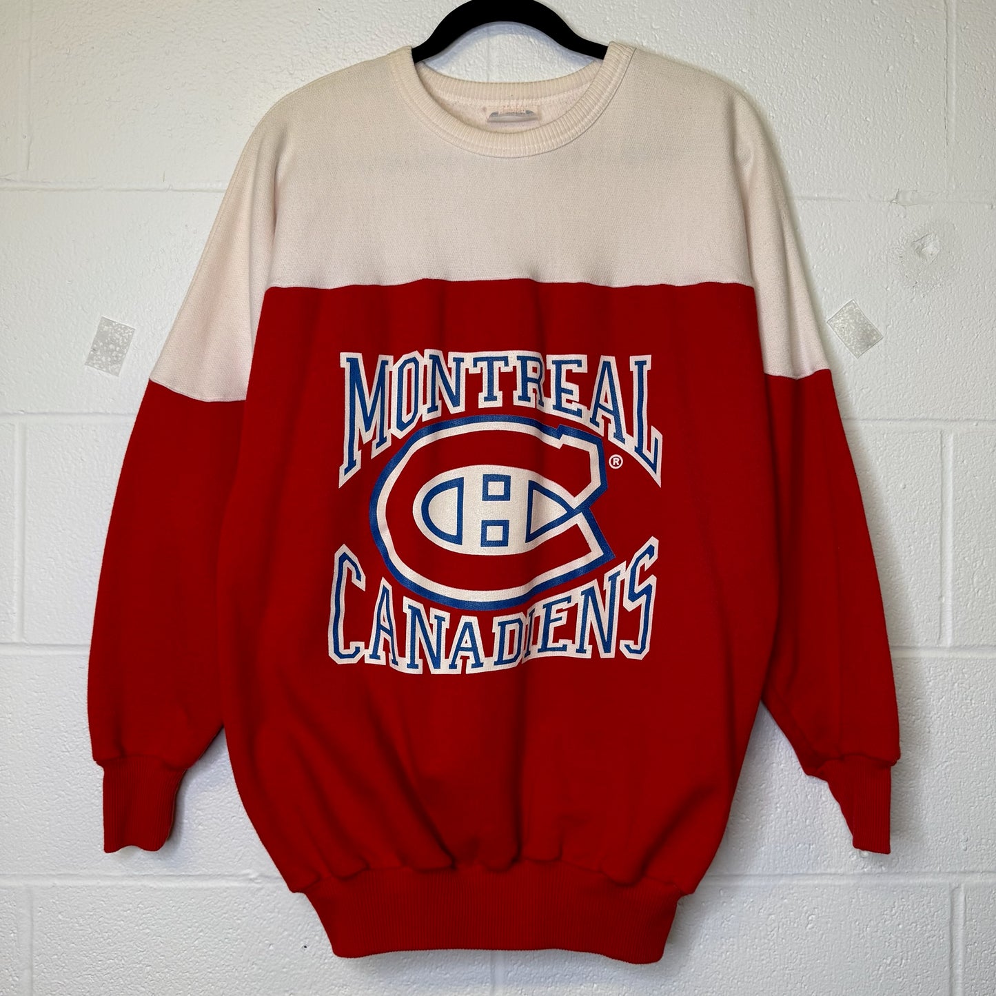 90's Montreal Canadiens Crewneck Sz XL (B1734)