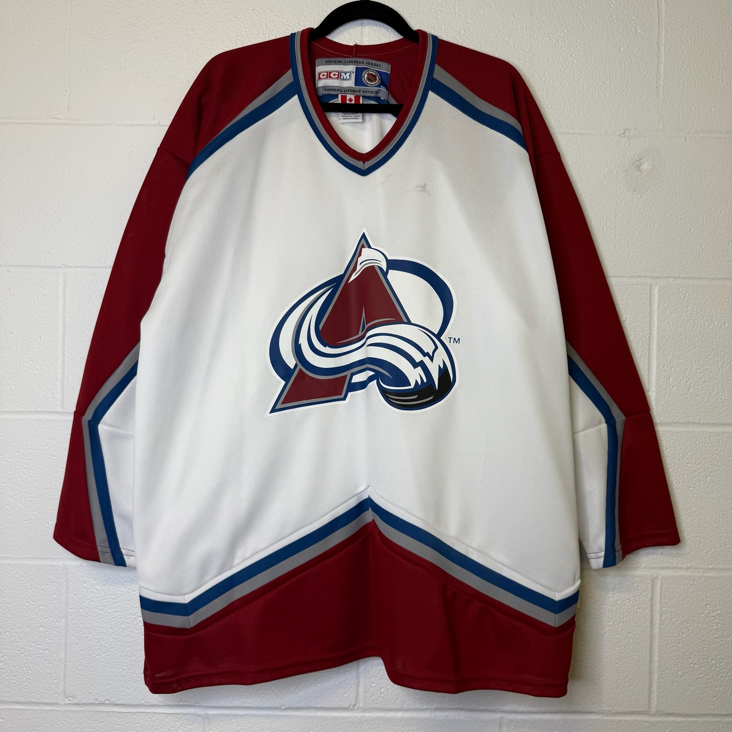 2000's Colorado Avalanche CCM Hockey Jersey Sz XL (B1810)
