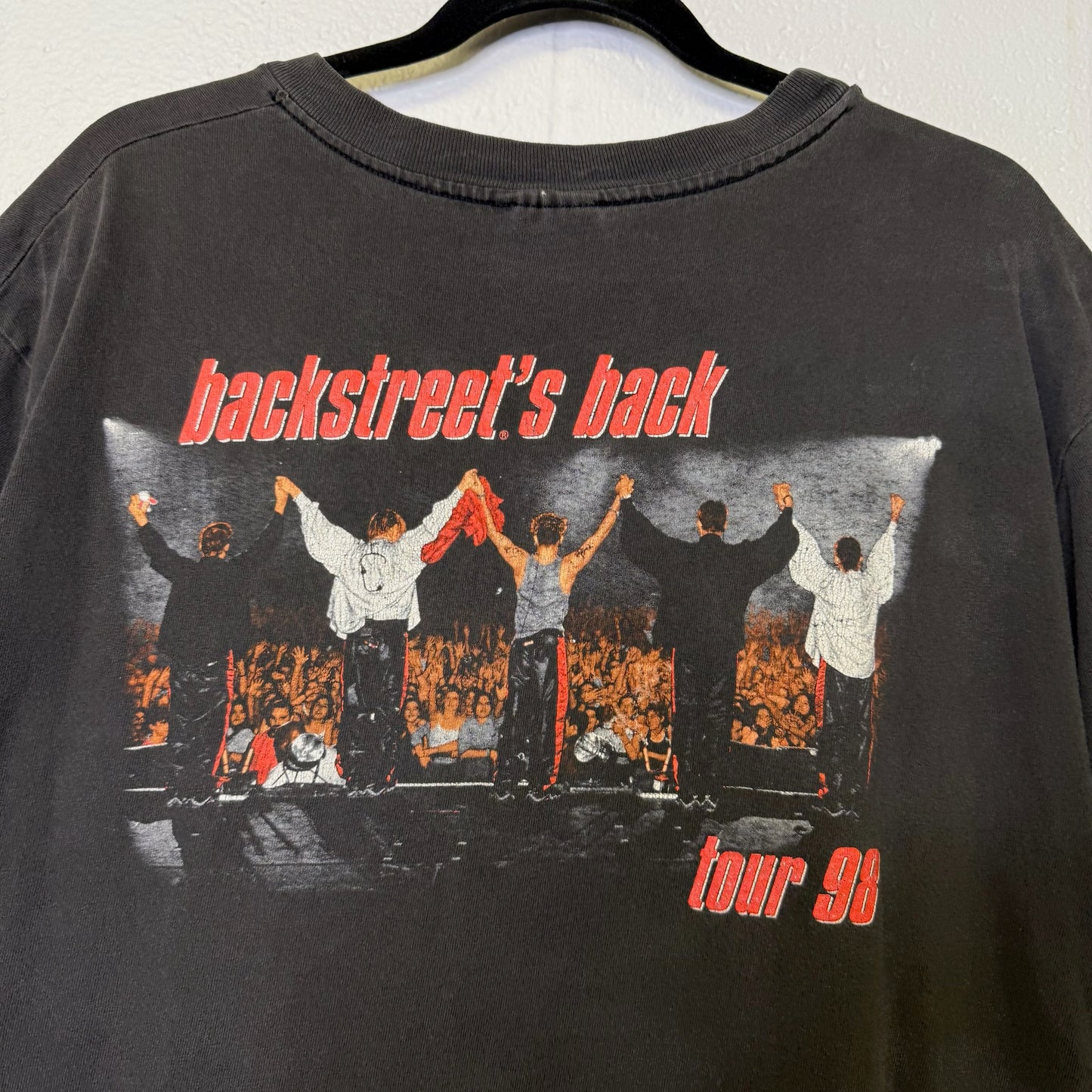 1998 Backstreet Boys Tour T-Shirt Sz L (B607)