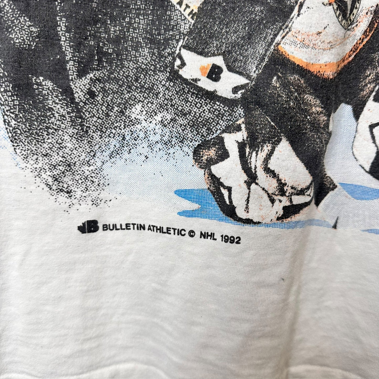 1992 Ottawa Senators Bulletin NHL All Over Print Sz XL