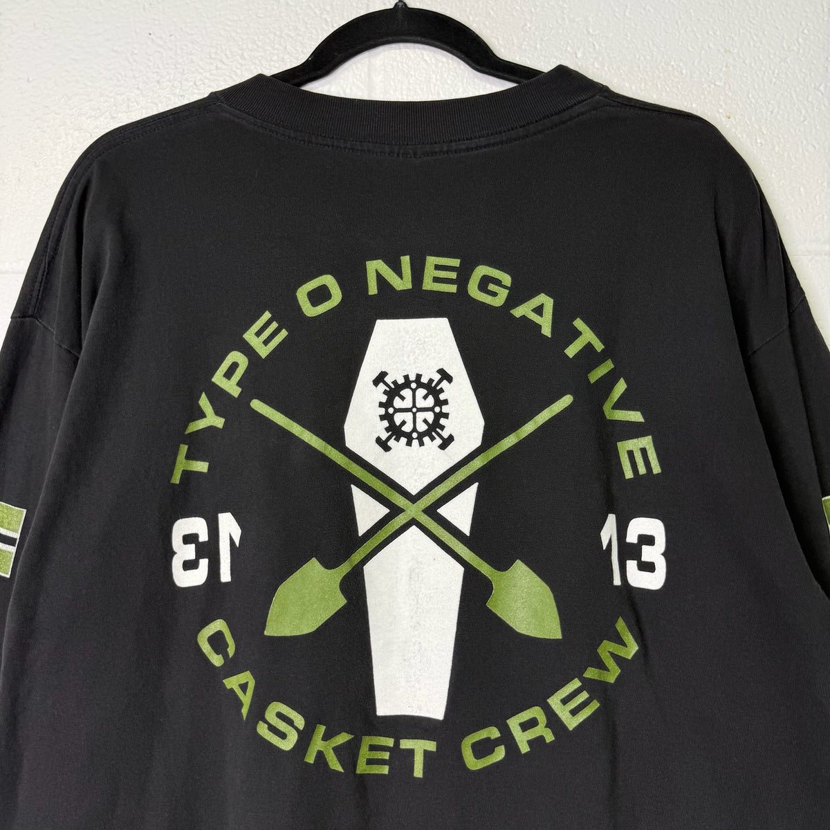1995 Type O Negative Casket Crew Long Sleeve Band Shirt Sz L