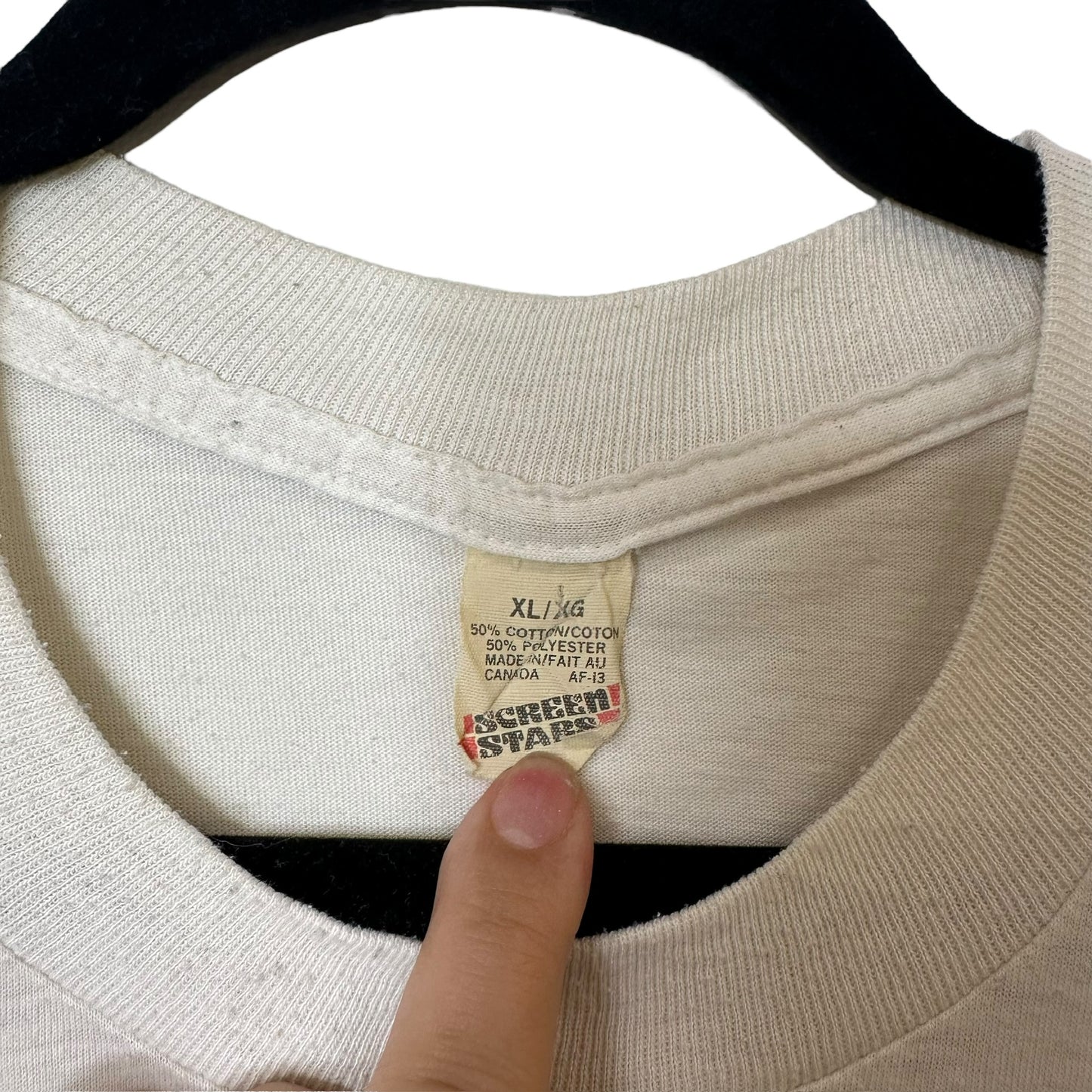 1988 AC/DC Heat Seeker T-shirt Sz XL