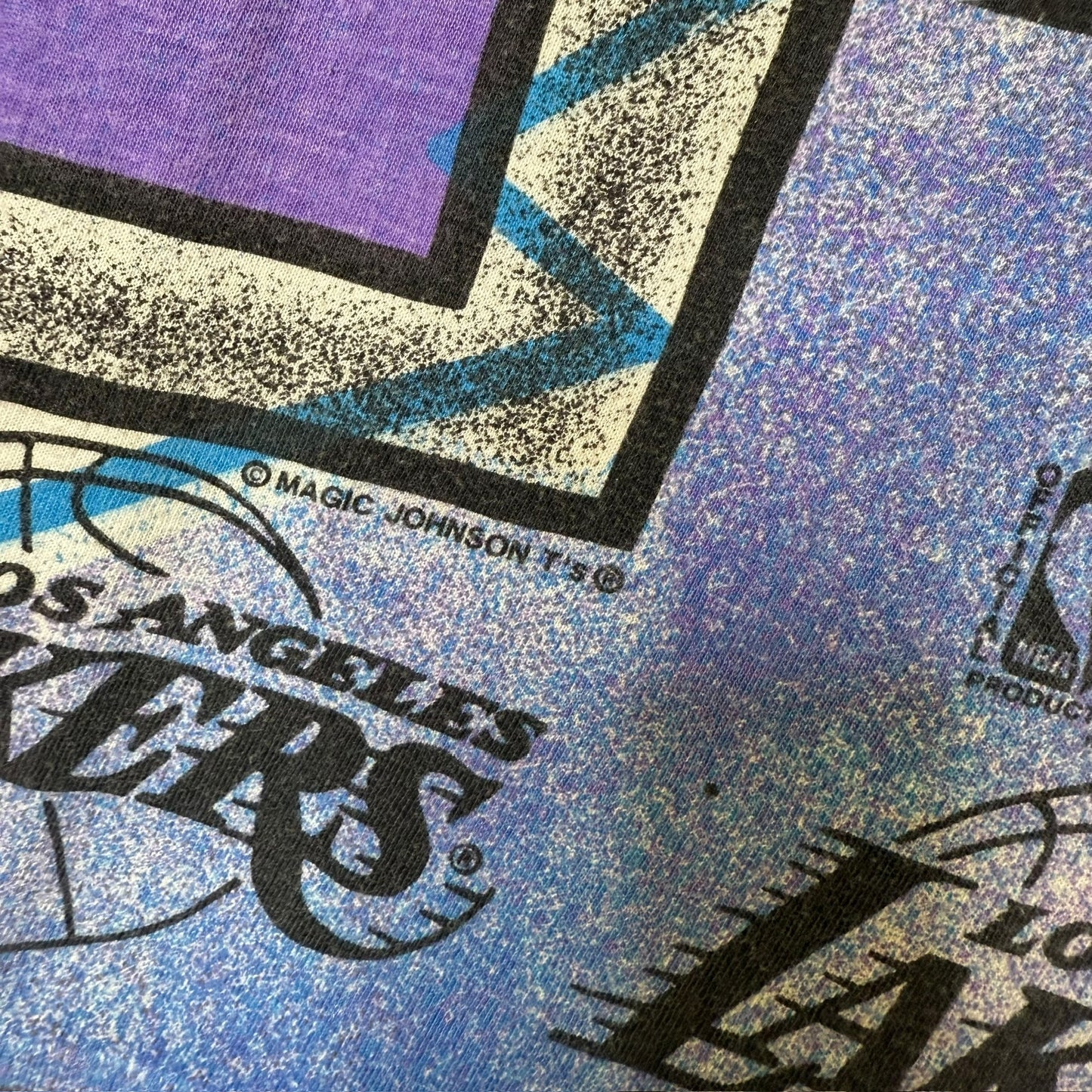 90s Los Angeles Lakers Magic Johnson T's NBA AOP Sz 2XL