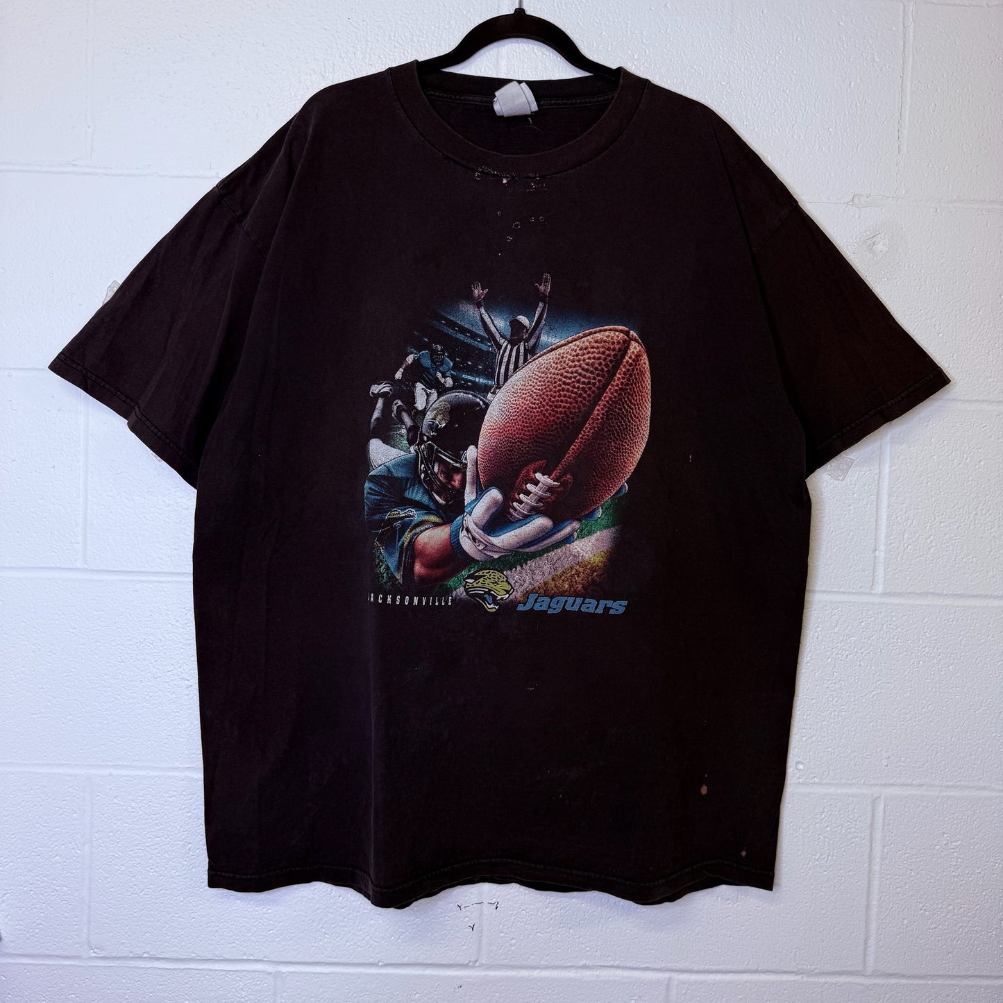 90s Jacksonville Jaguars NFL T-Shirt (B2368)