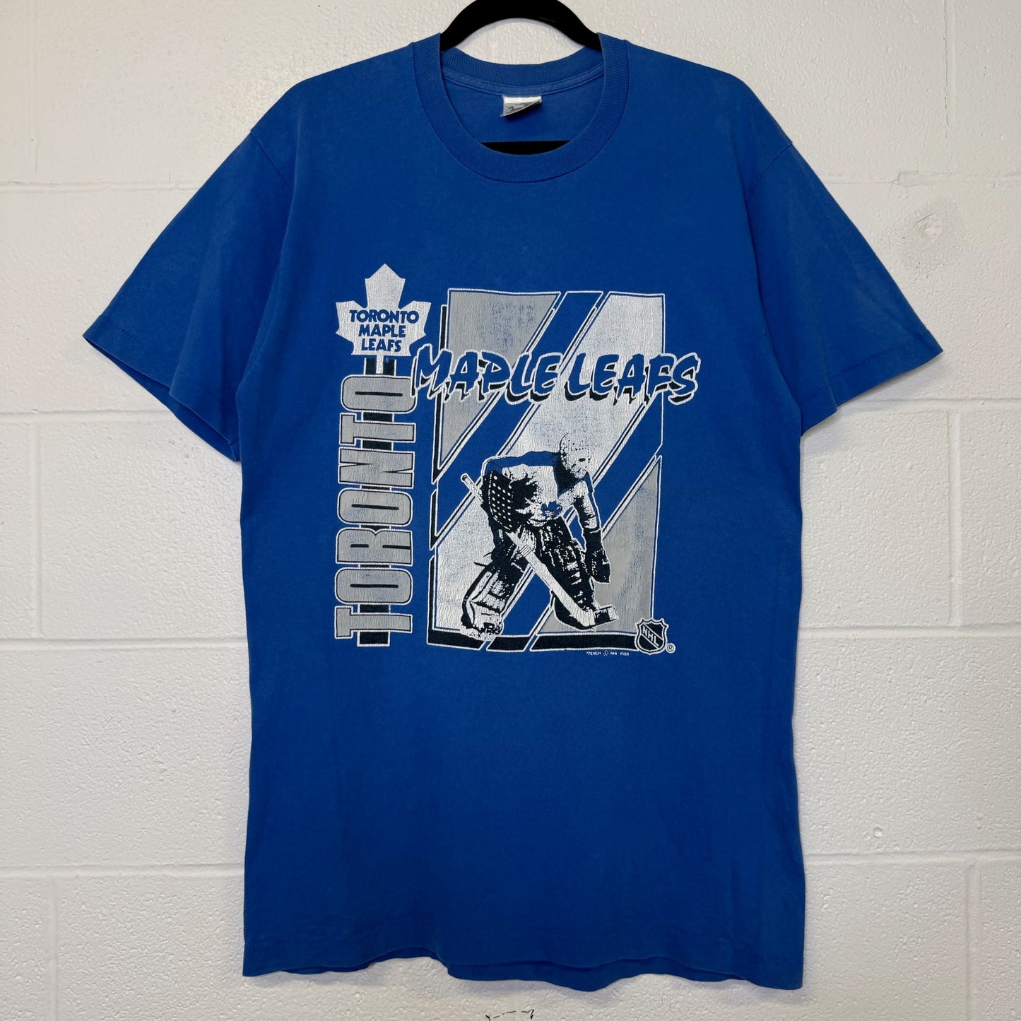1989 Toronto Maple Leafs NFL T-Shirt Sz L (B2991)
