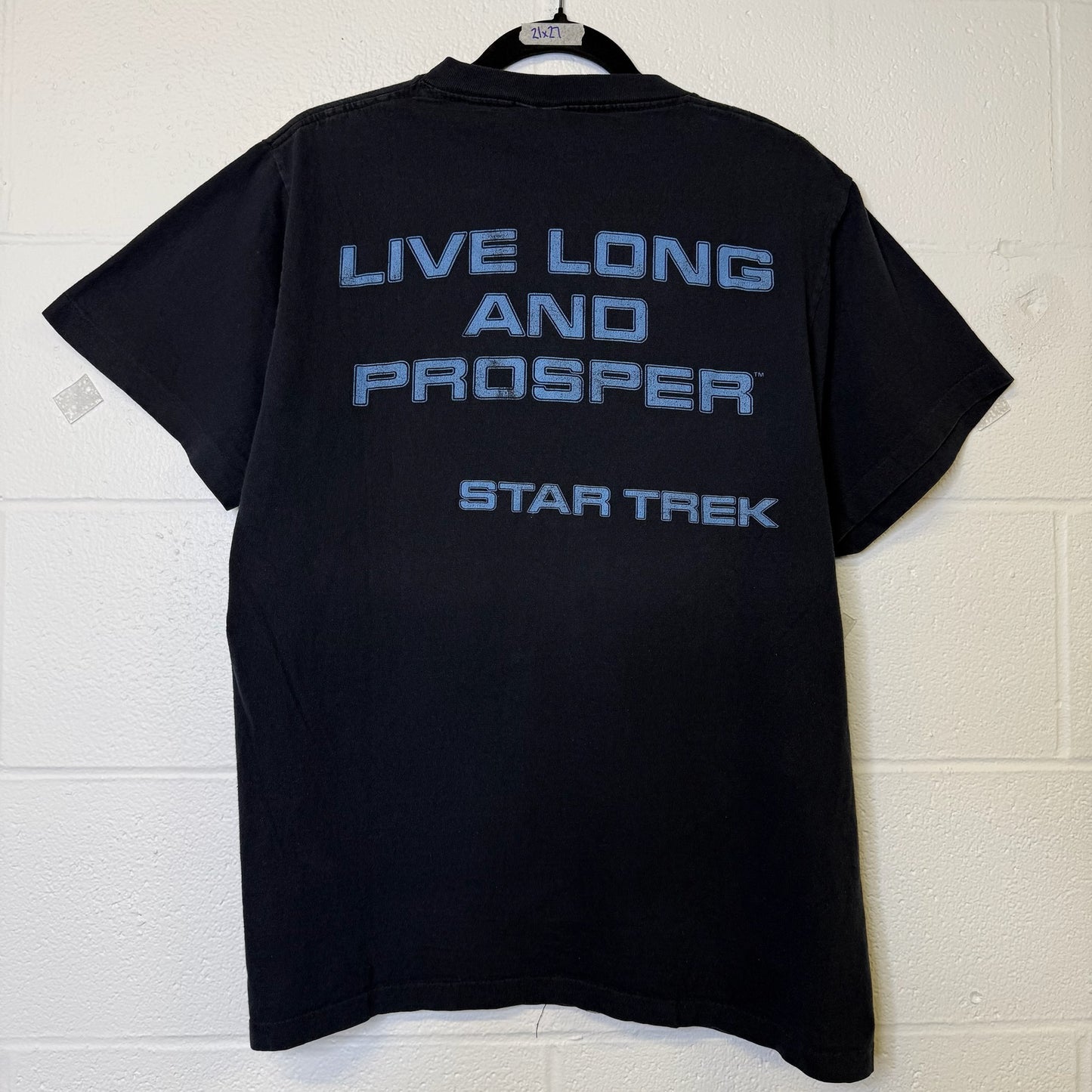 1991 Spock Star Trek T-Shirt Sz L (B447)
