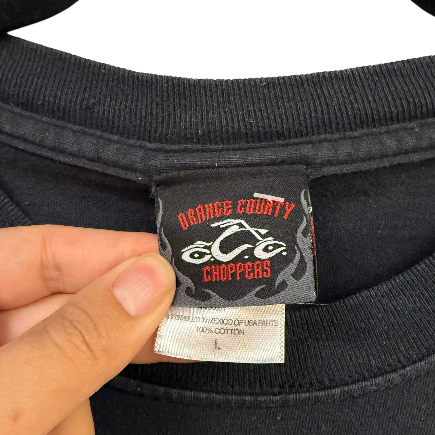 Orange County Choppers T-Shirt Sz L (B175)