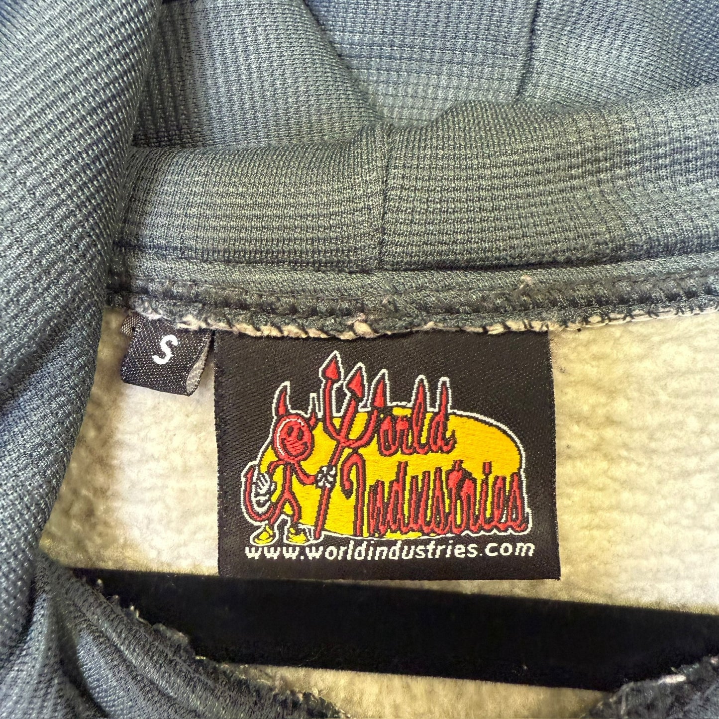 World Industries Skateboard Hoodie Sz S