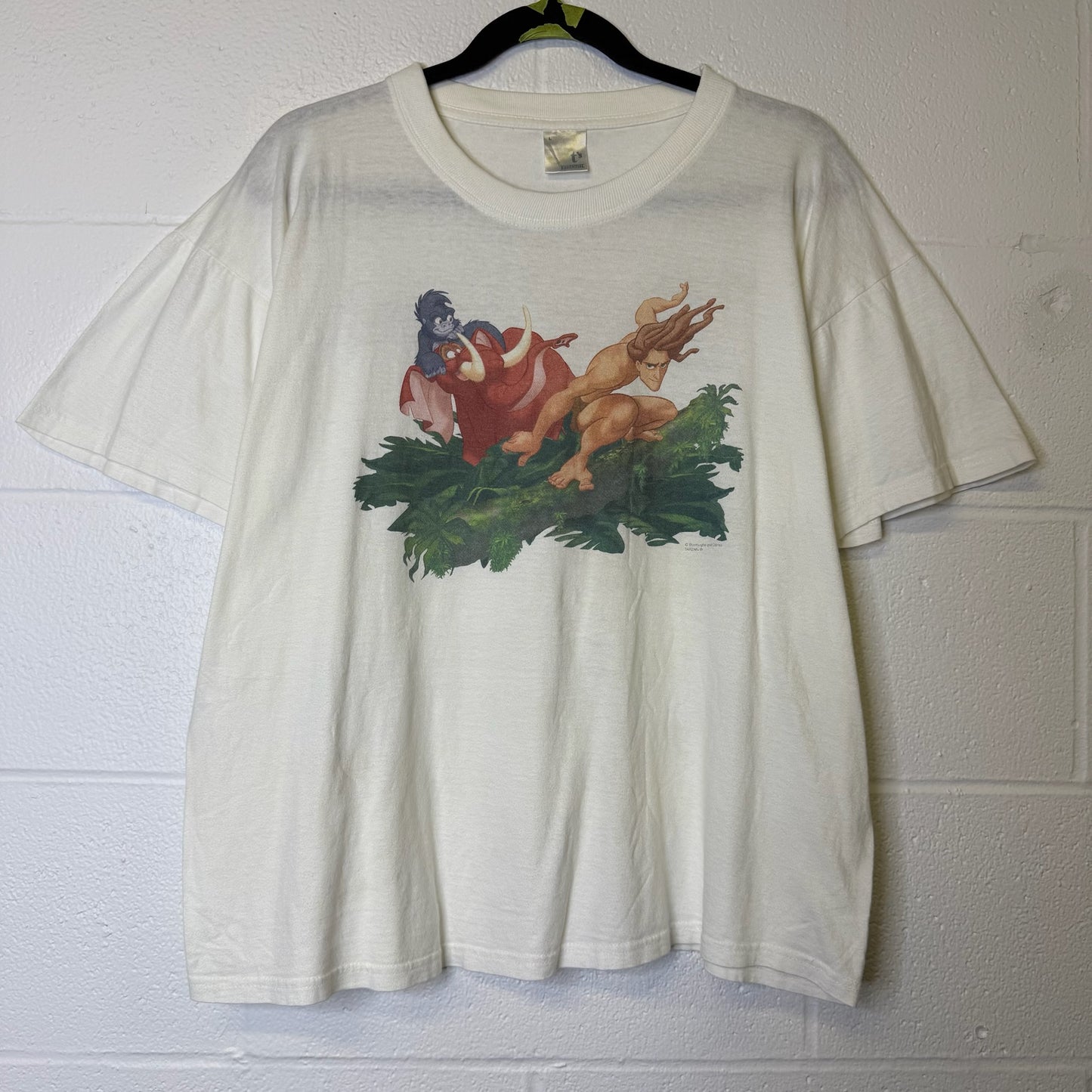 90s Tarzan Disney T-shirt Sz XL (B1714)