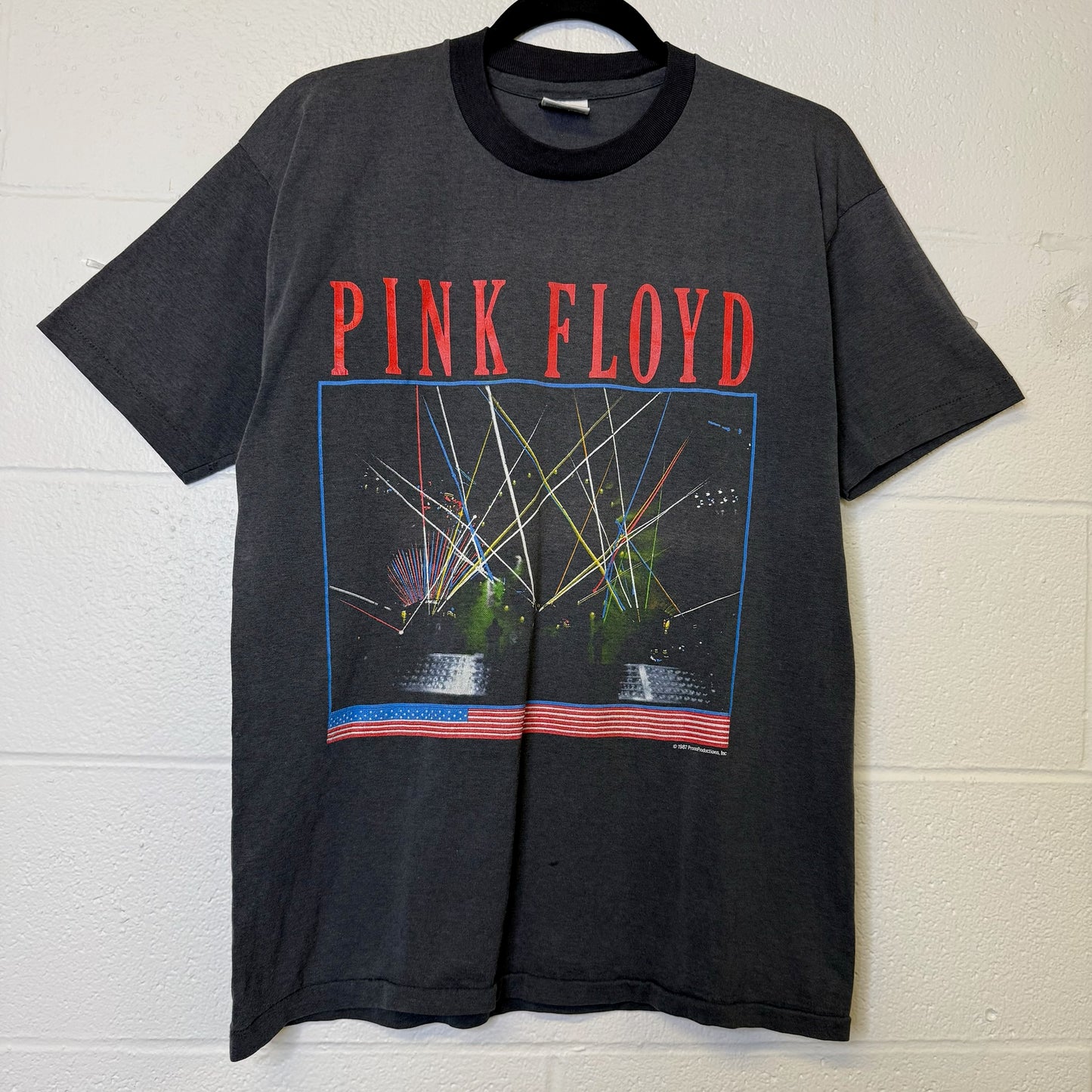 1987 Pink Floyd T-Shirt Sz XL (B387)