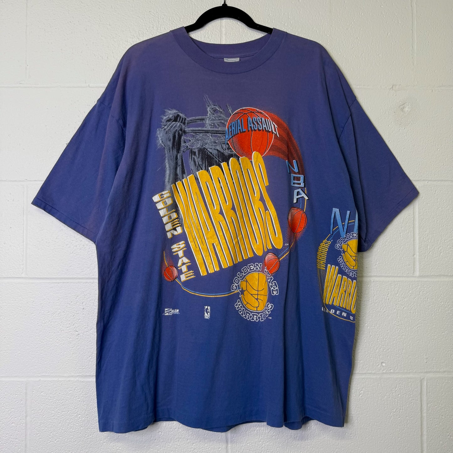 90's Golden State Warriors Salem NBA T-Shirt Sz 2XL (B1634)
