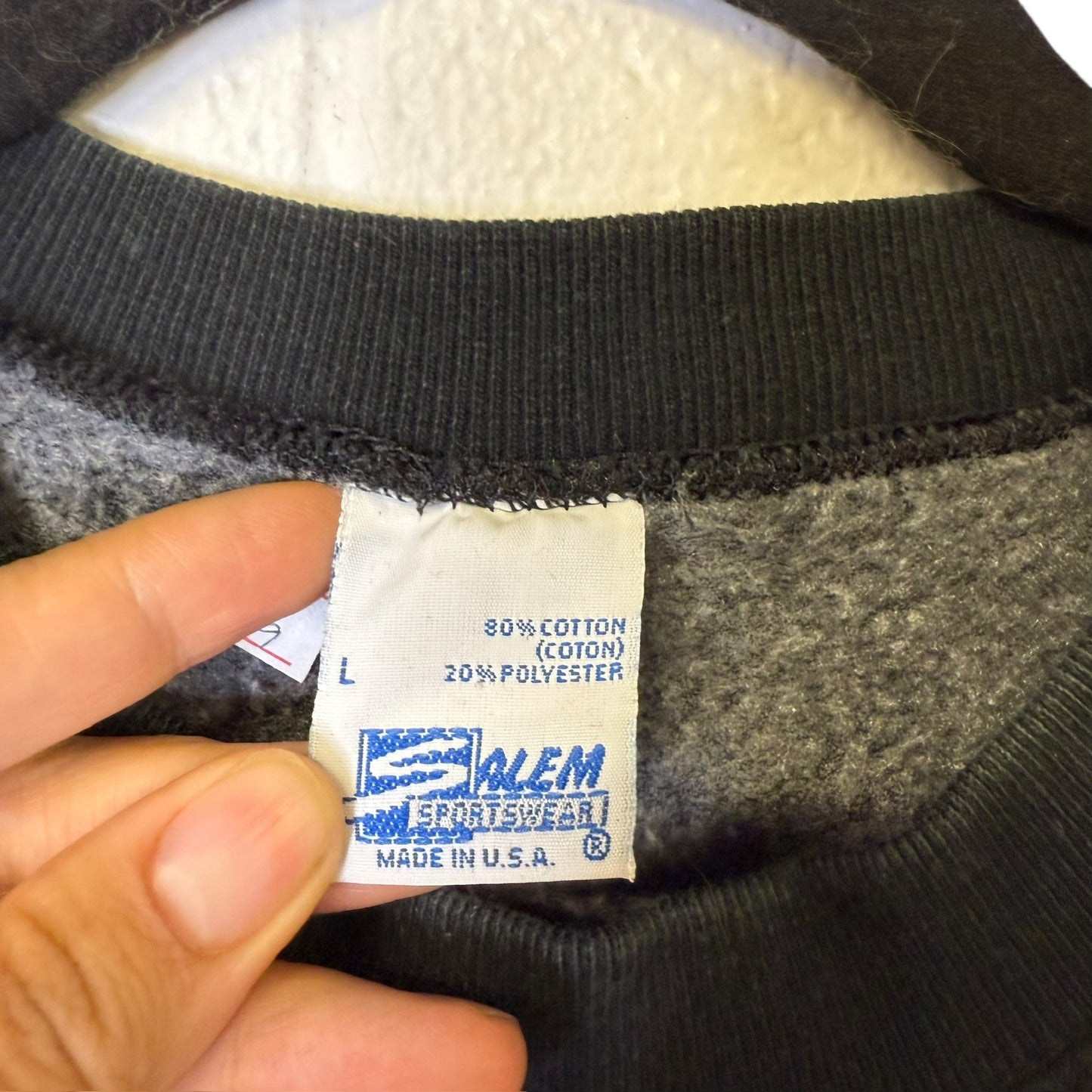 1995 San Francisco 49ers Rings Crewneck Sz L (B1918)