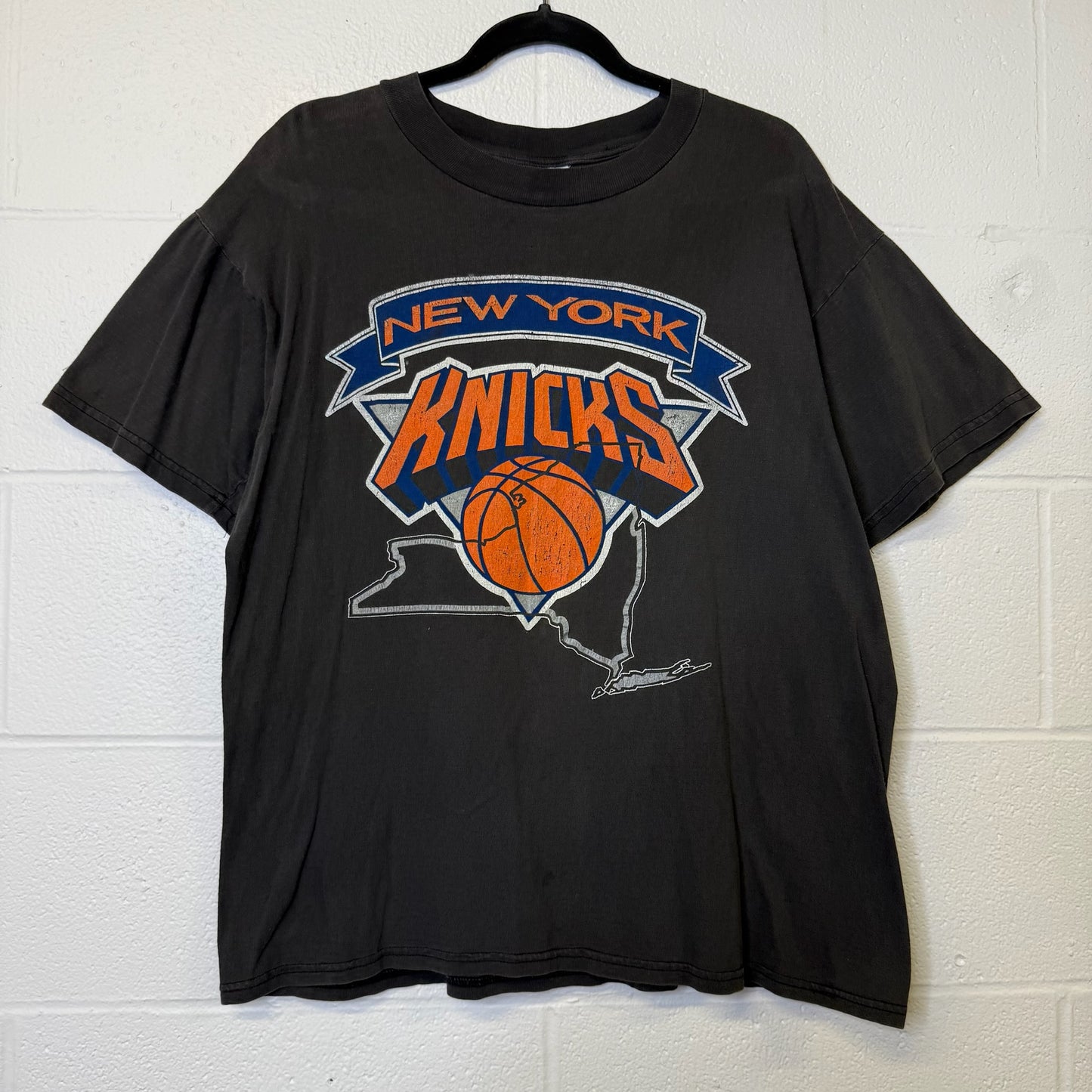 90's New York Knicks NBA T-Shirt Sz L (B1052)