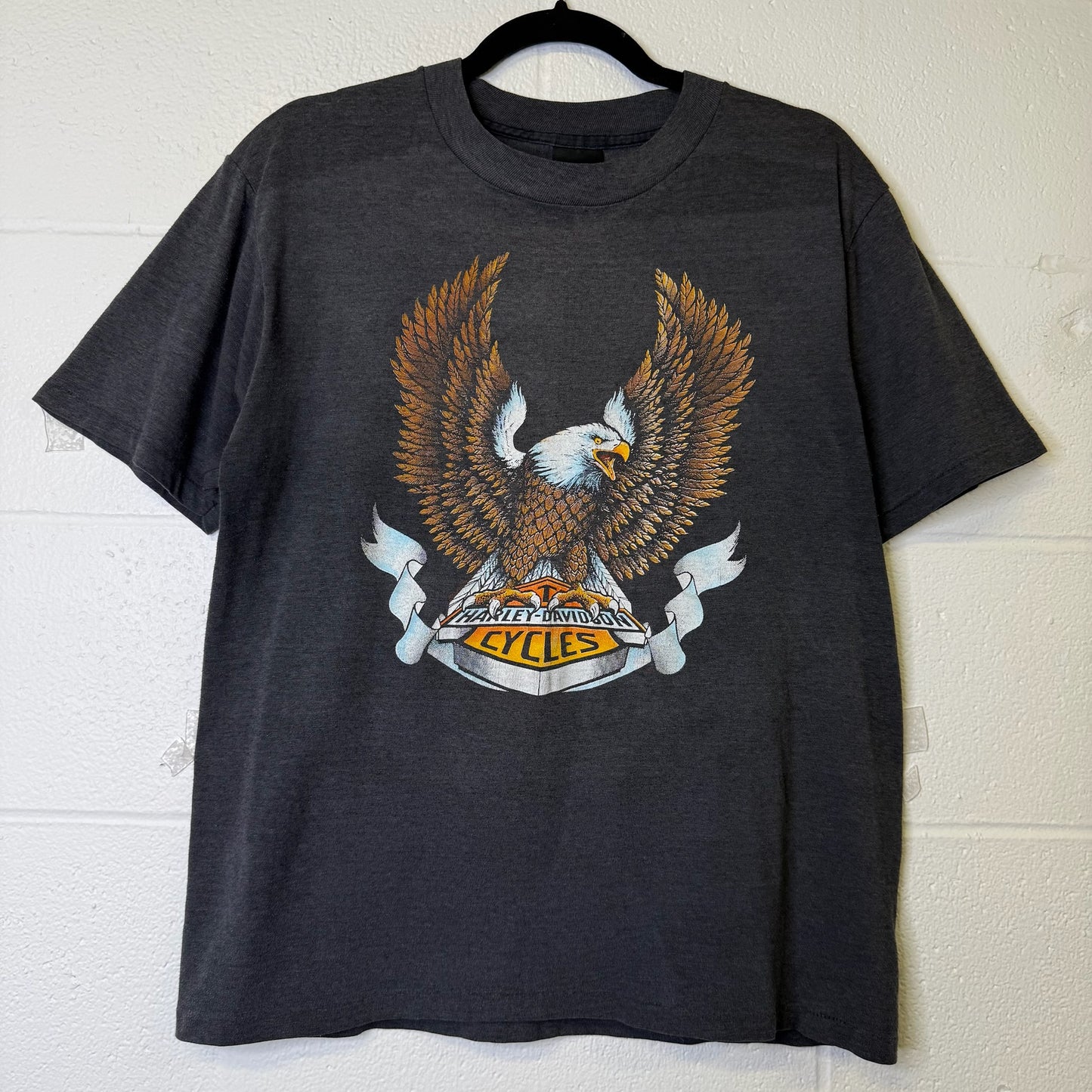 90's Harley Davidson North Dakota Eagle T-Shirt (B1993)