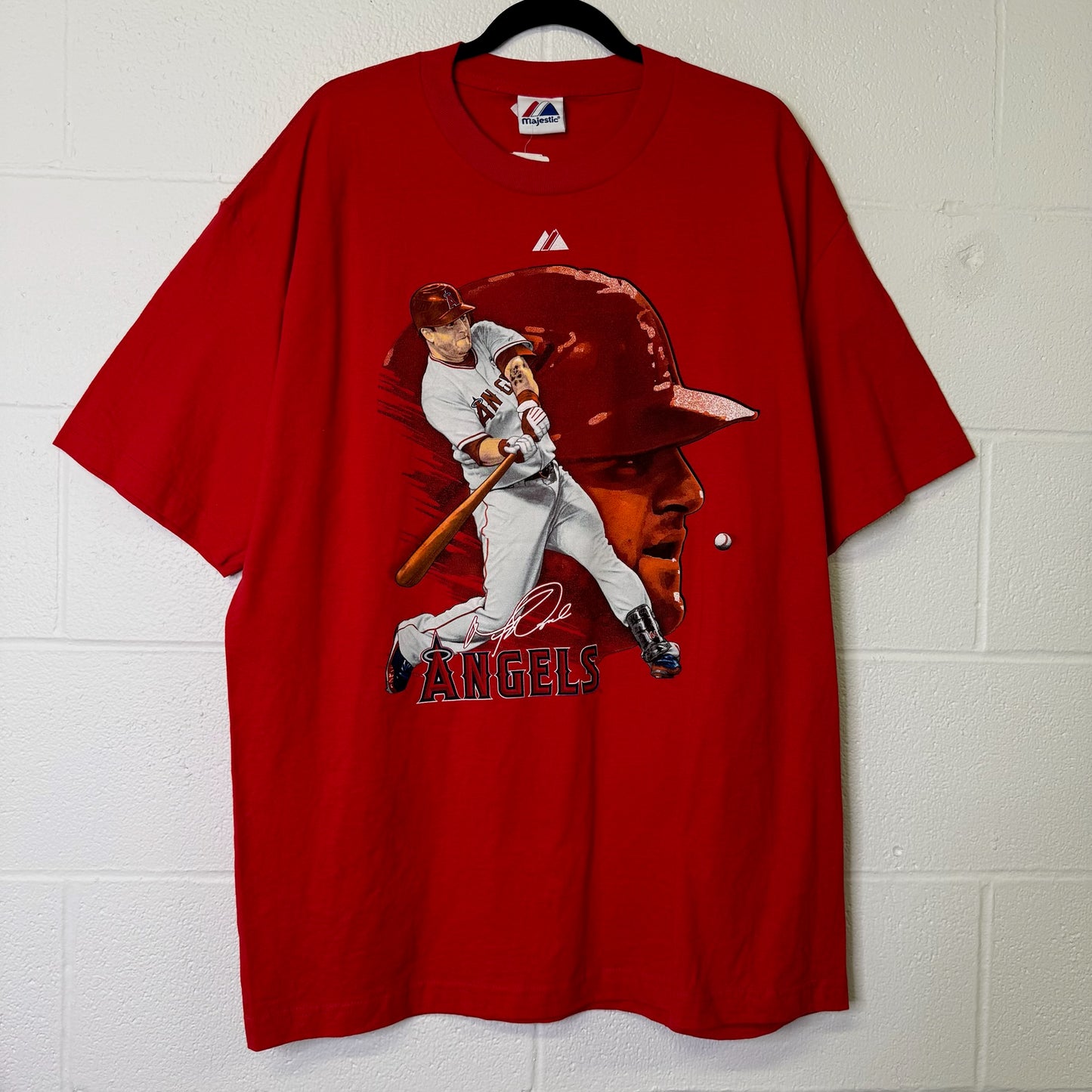 2000s Anaheim Angels Miek Napoli MLB T-Shirt Sz XL (B1610)