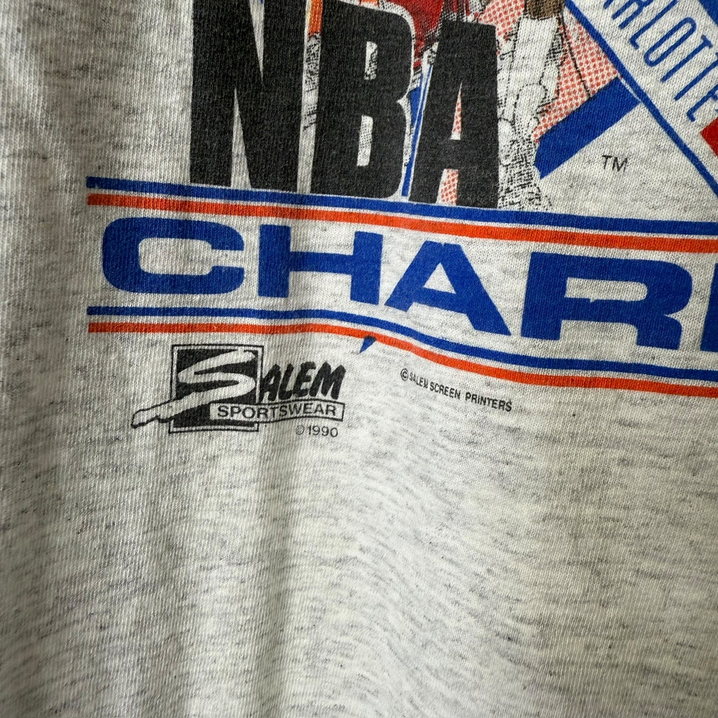 1990 Charlotte Hornets NBA All Star Game T-shirt Sz XL (A1522)