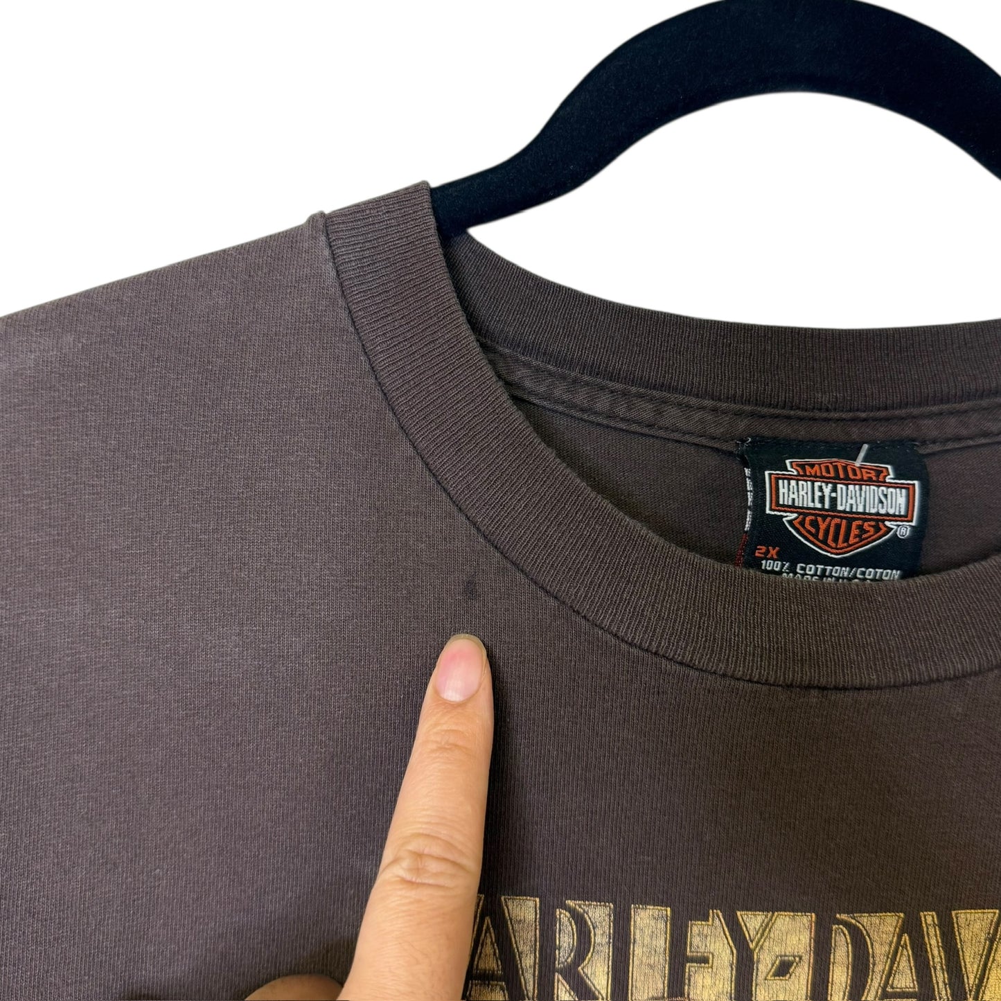 2000s Harley Davidson Zook's Iowa T-Shirt Sz 2XL (B212)