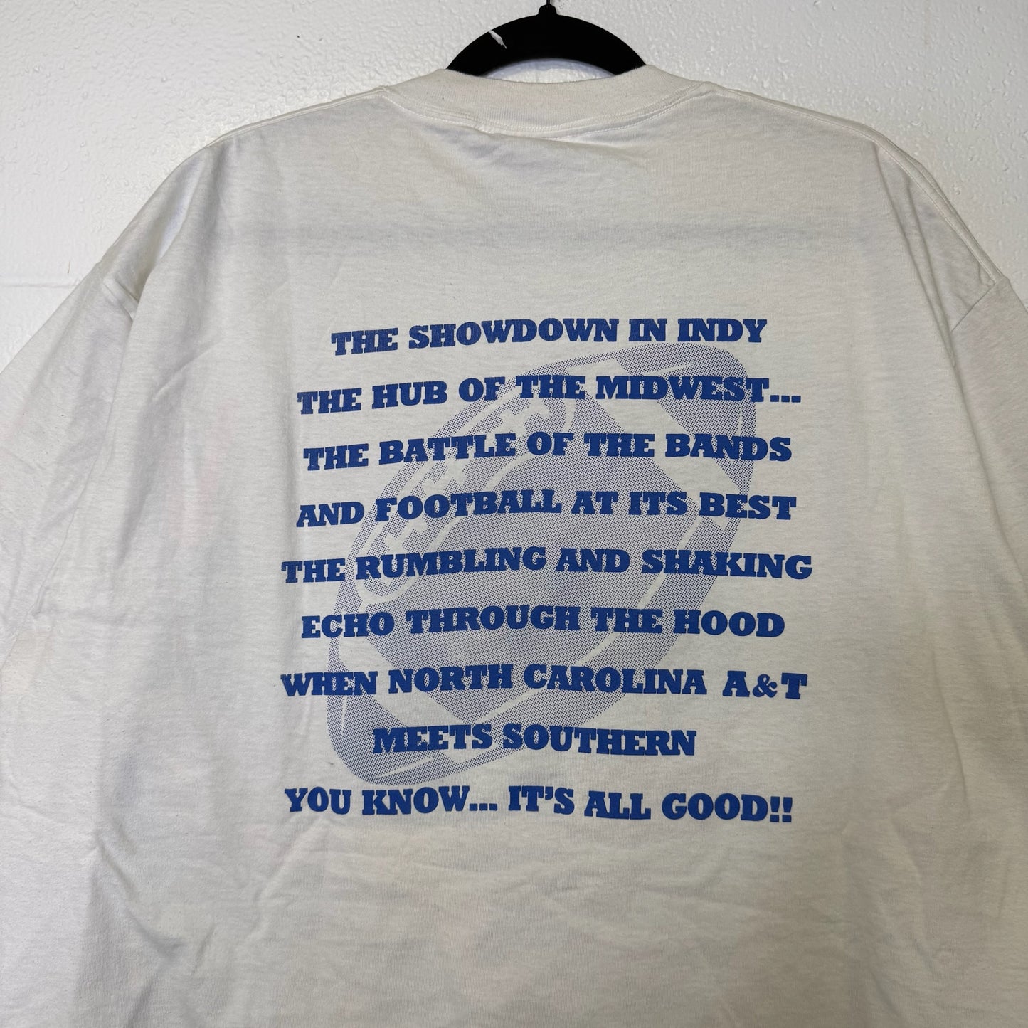 90s Circle City Classic NCAA Jaguars vs Aggies T-Shirt Sz XXL (B2906)