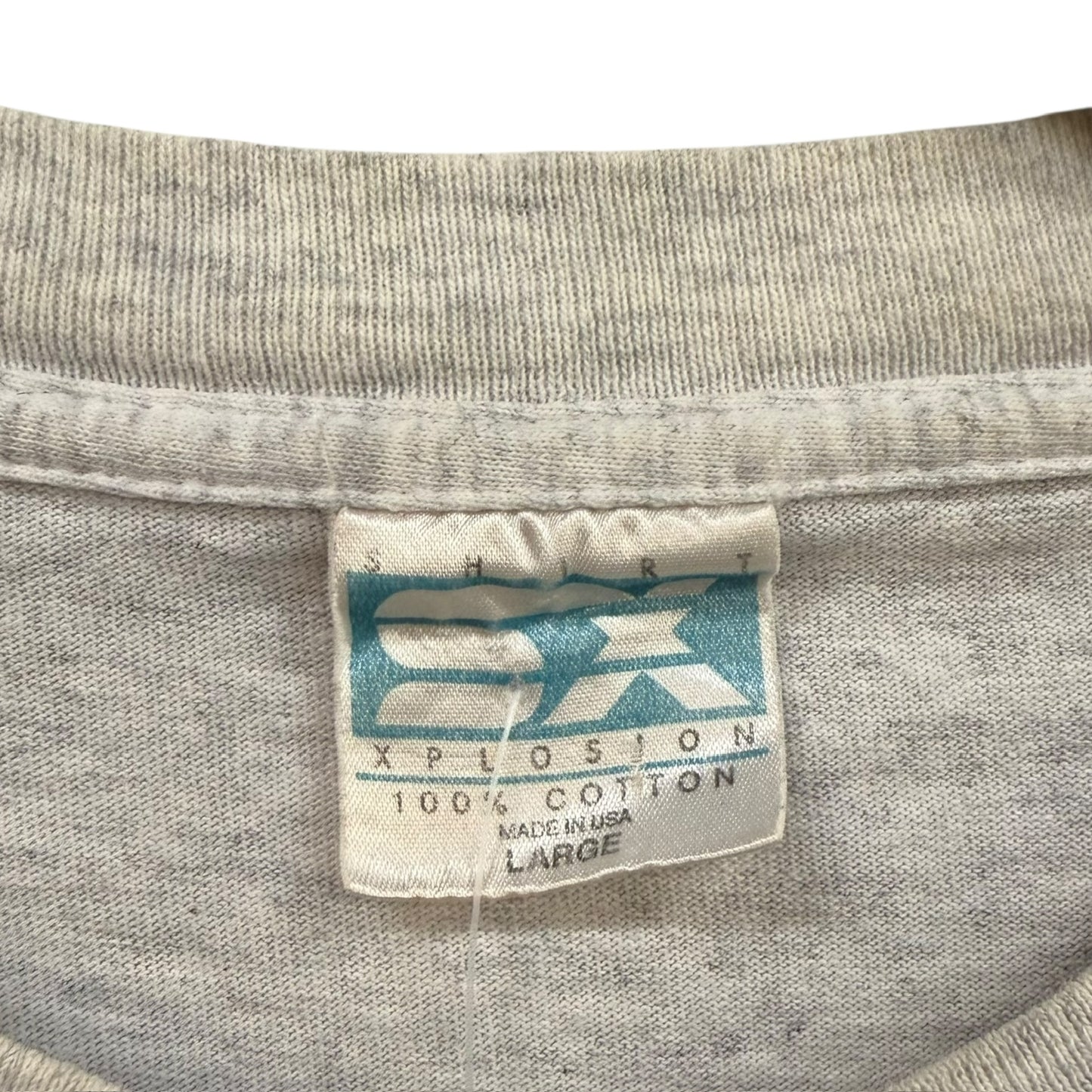 1996 New England Patriots NFL Xplosion Caricature T-Shirt Sz L