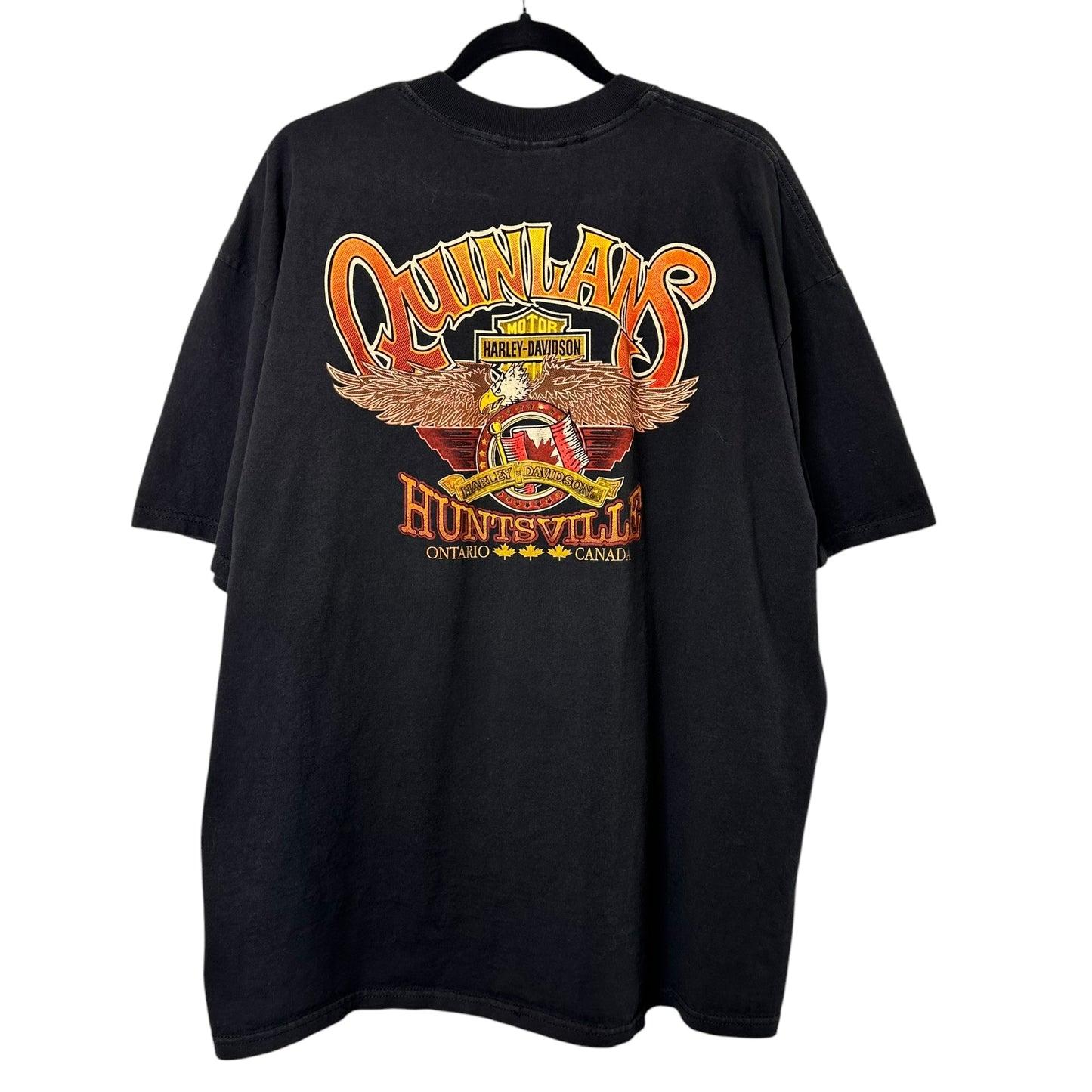 2000s Harley Davidson Huntsville Ont T-Shirt Sz 2XL (A9625)