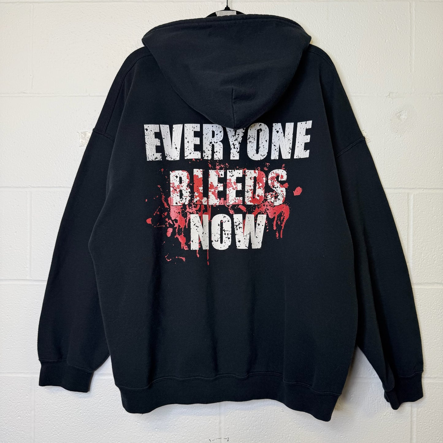 2000s Hatebreed Everyone Bleeds Now Hoodie Sz 2XL (B2237)