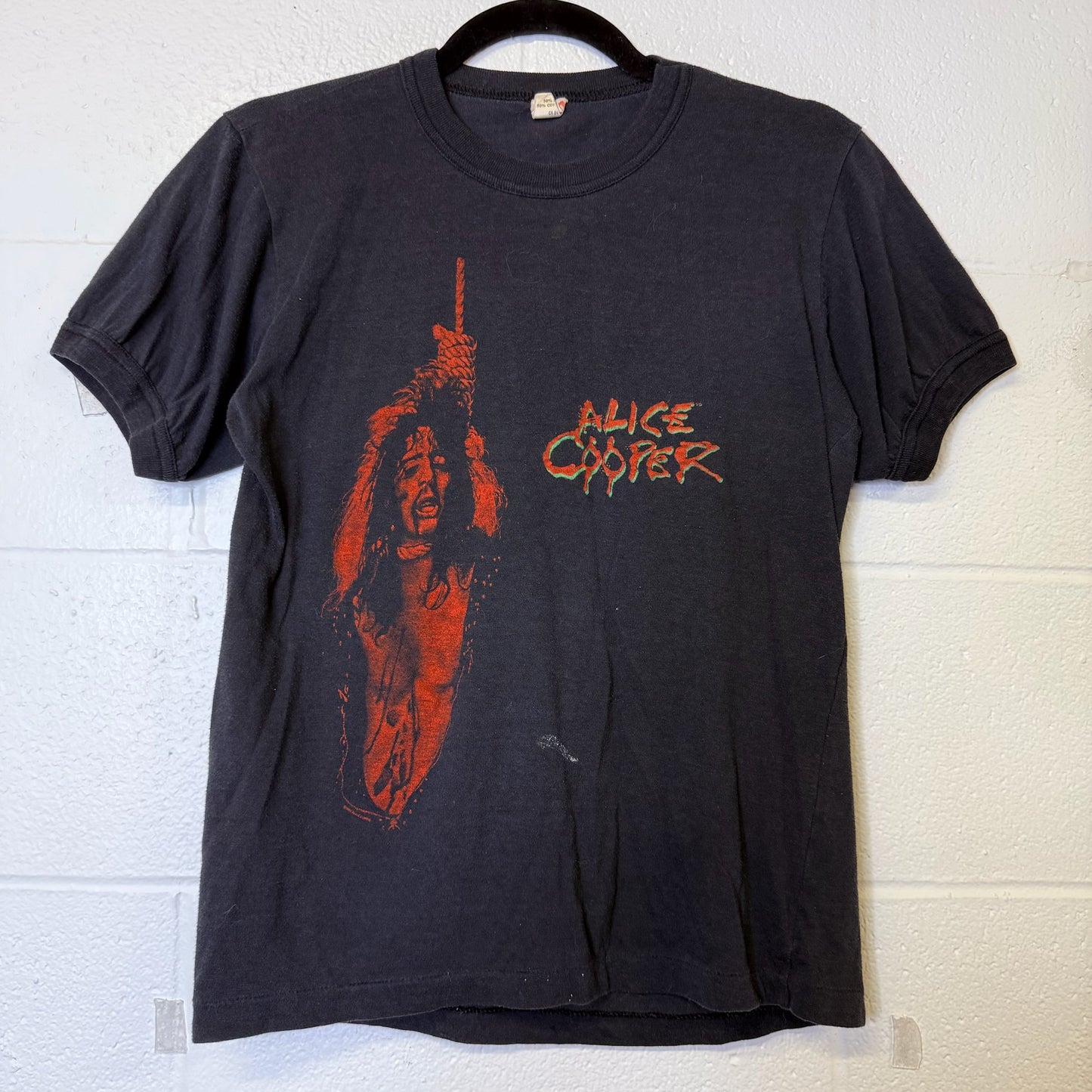 1987 Alice Cooper The Nightmare Returns T-Shirt Sz M (B2503)