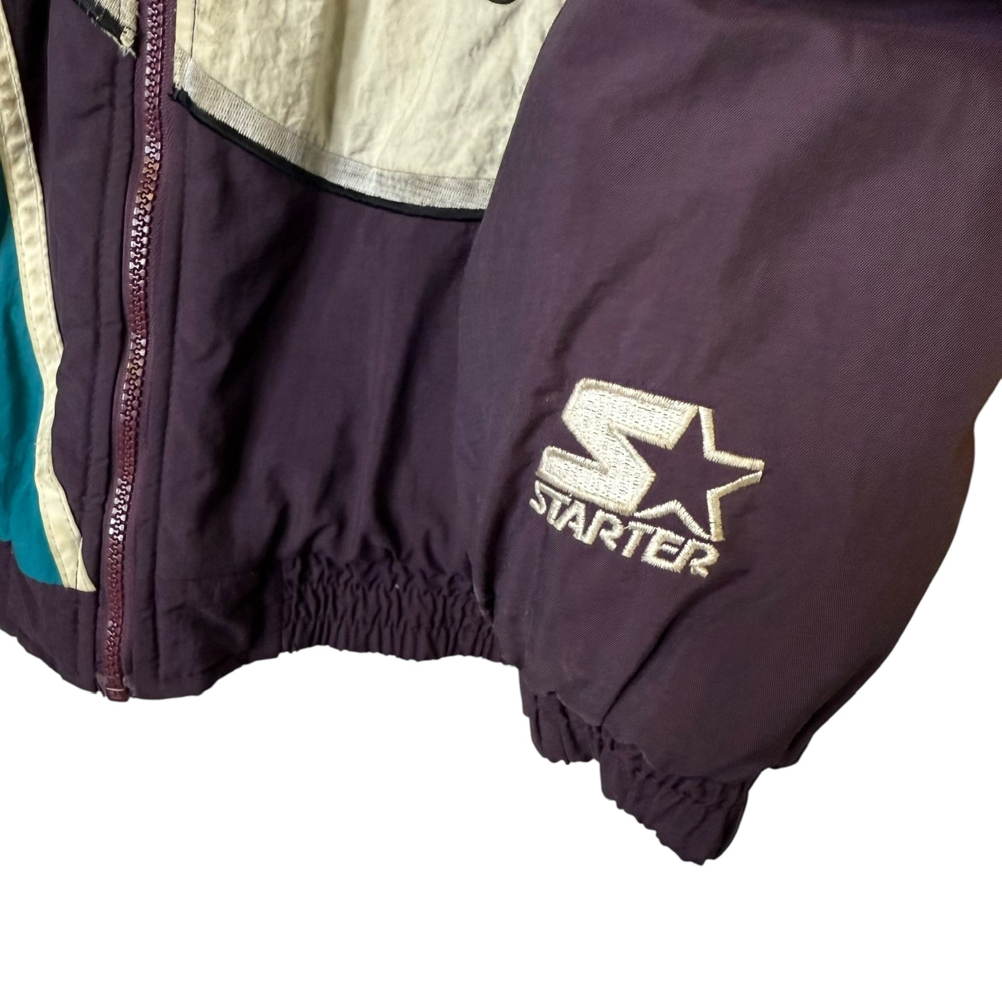 90s Mighty Ducks NHL Starter Jacket Sz XL