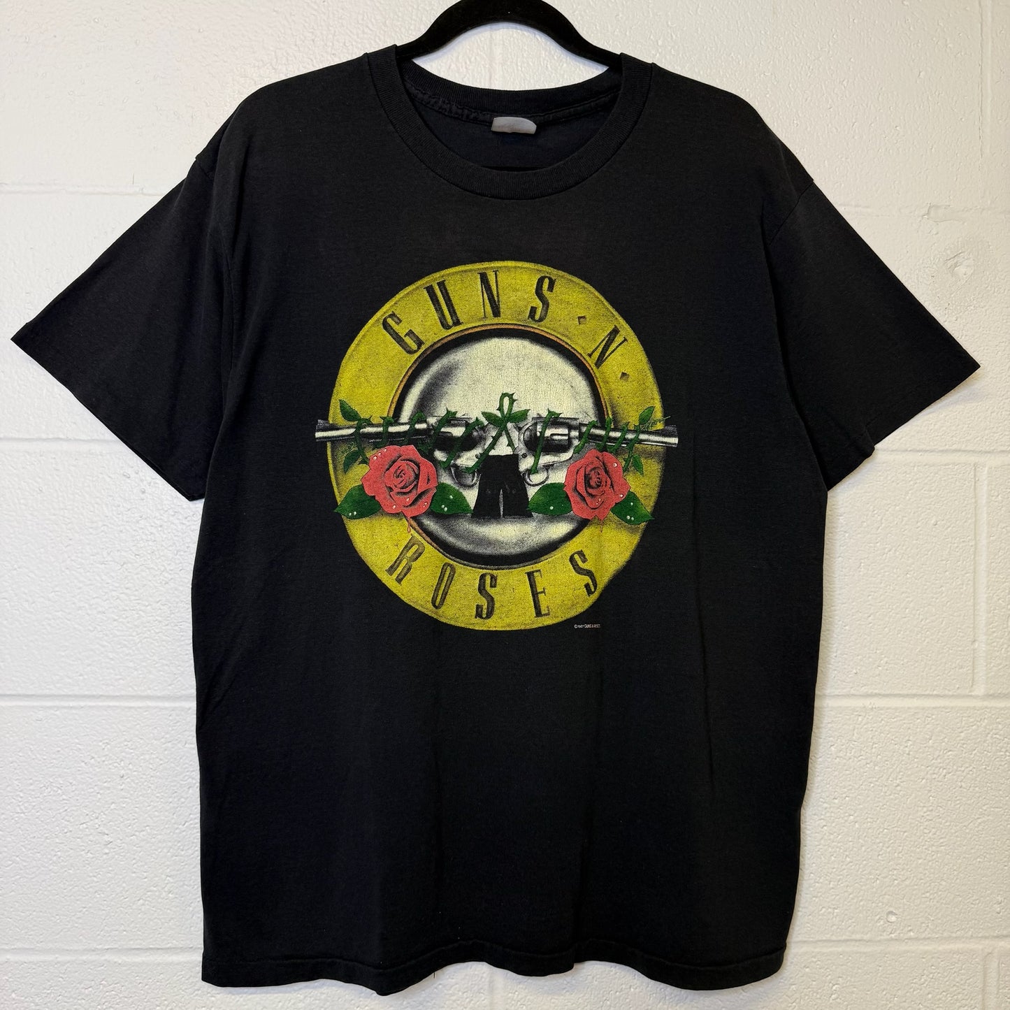 1987 Guns 'n' Roses Appetite for Destruction T-Shirt Sz L (B2290)