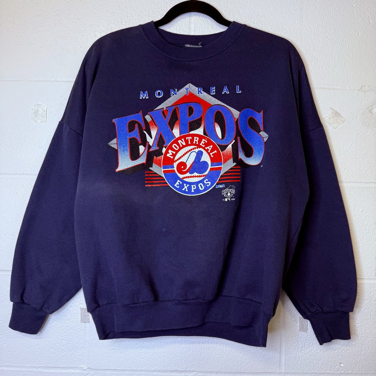 1994 Montreal Expos MLB Crewneck (B2390)
