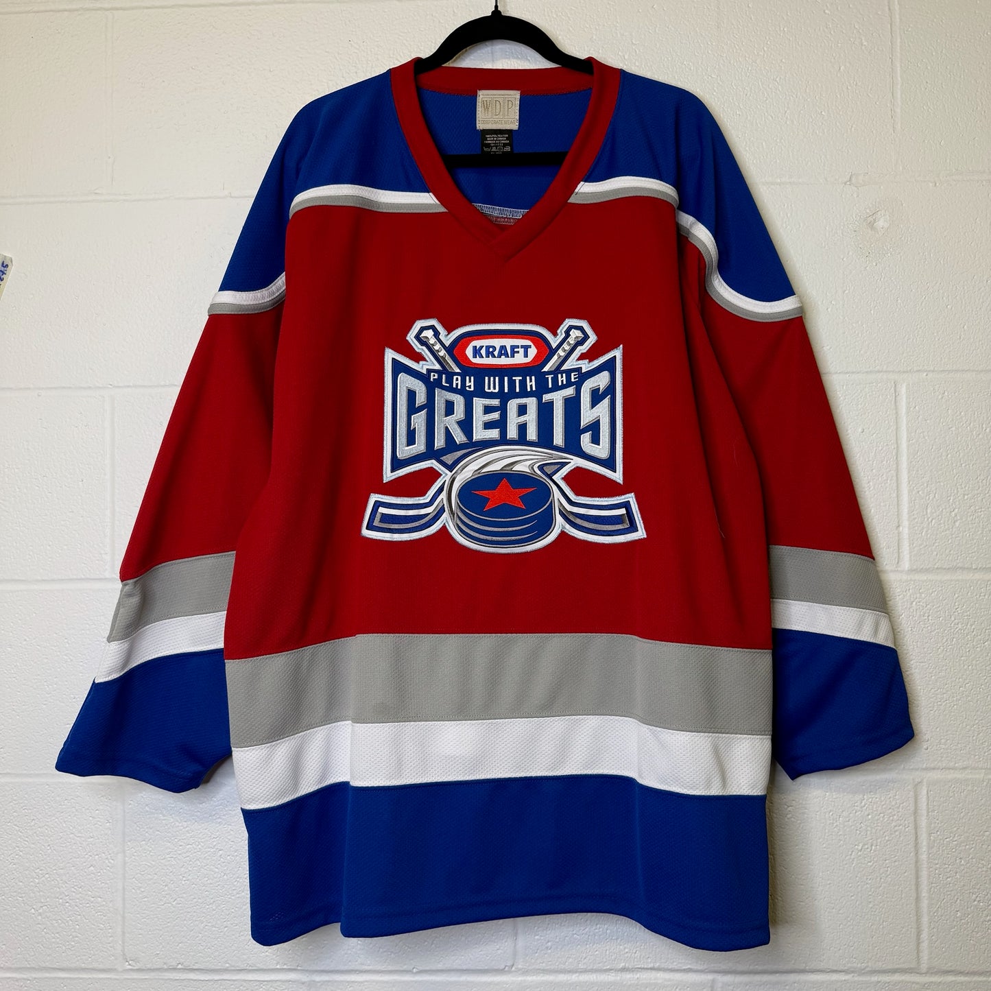 90's Kraft Play w/ The Greats NHL Hockey Jersey Sz XL (B1804)