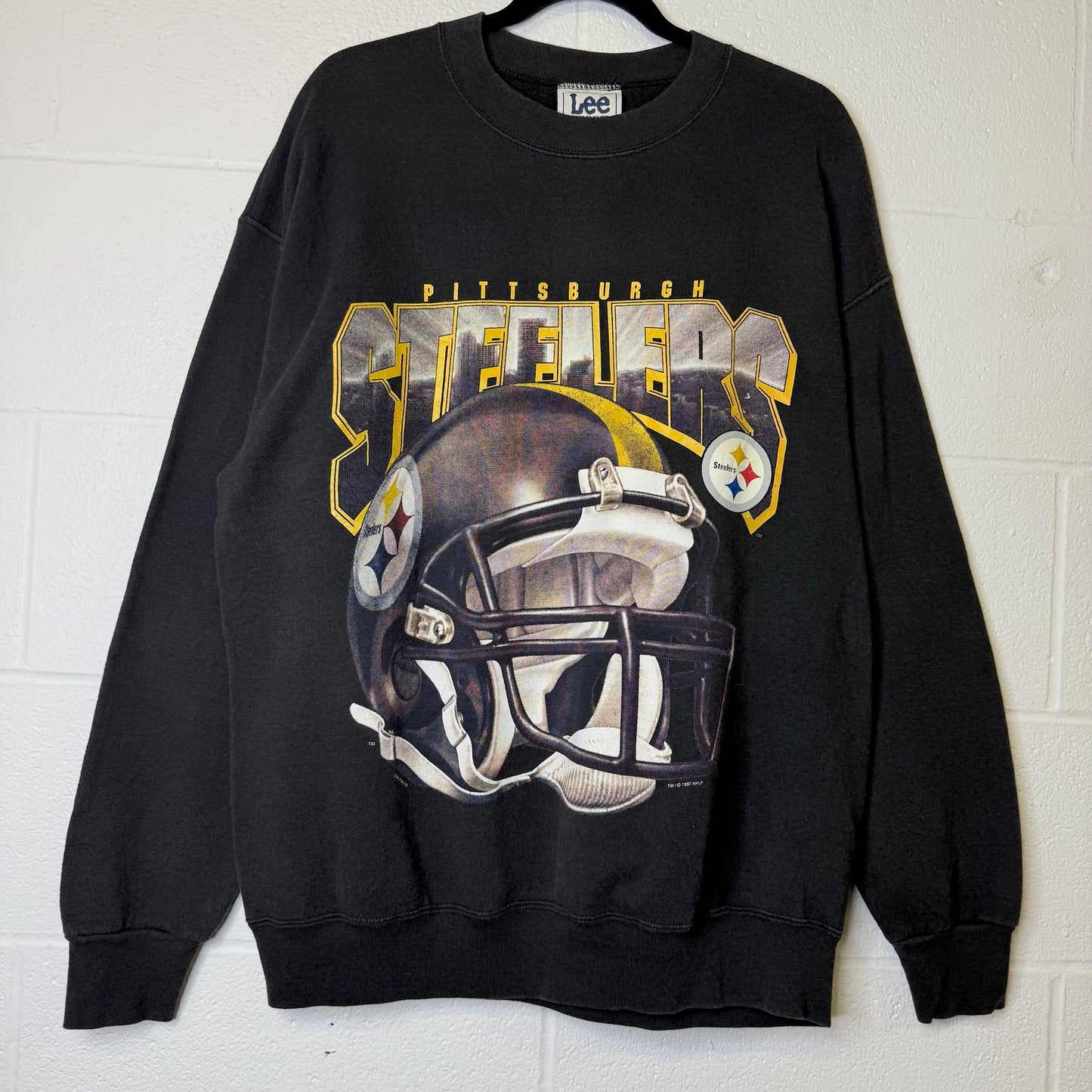1997 Pittsburgh Steelers Crewneck Sz L (A9517)