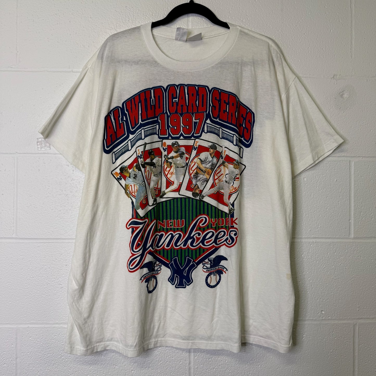 1997 New York Yankees MLB T-shirt Sz 3XL (B1614)