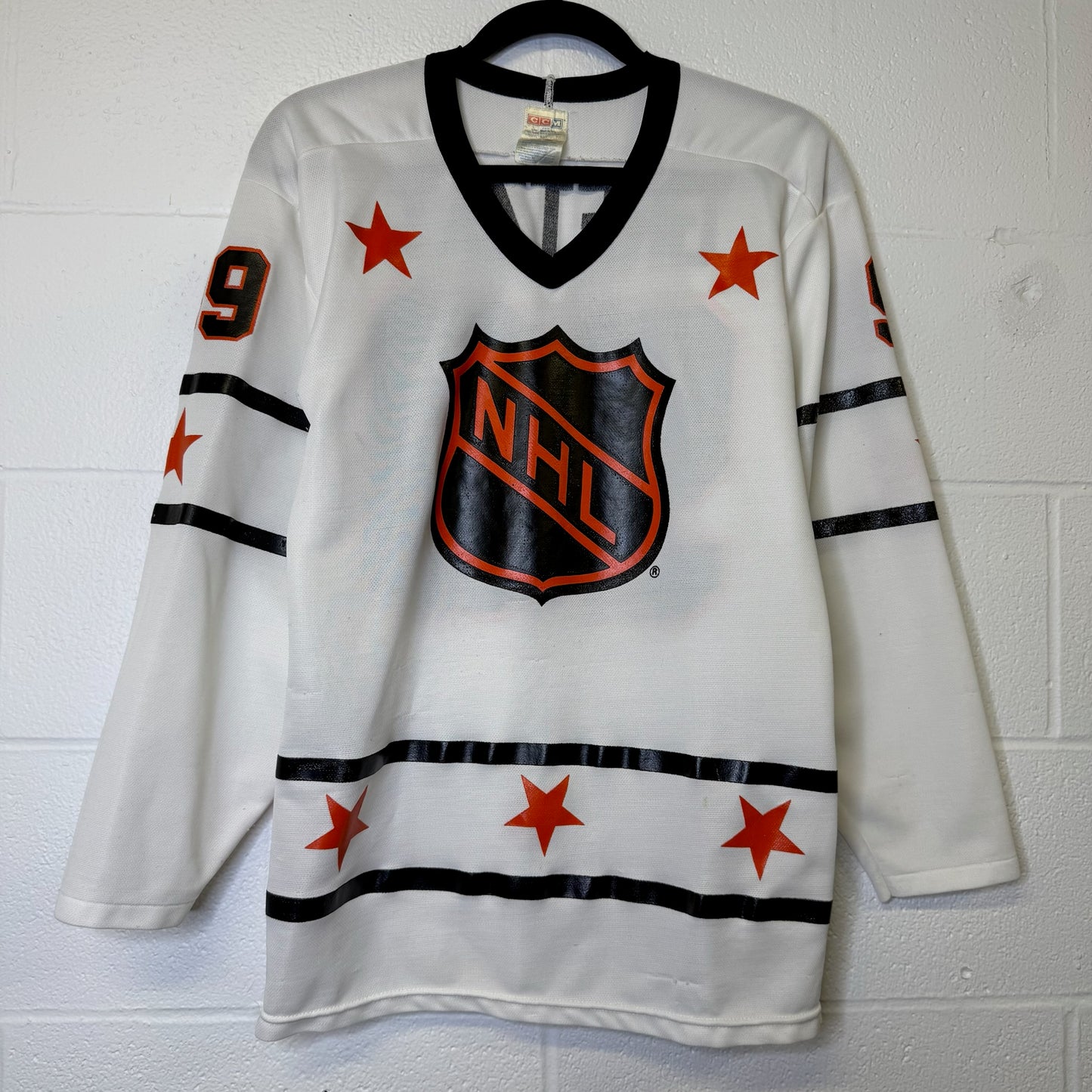 90s Wayne Gretzky All Star Hockey NHL Jersey Sz S (B1794)
