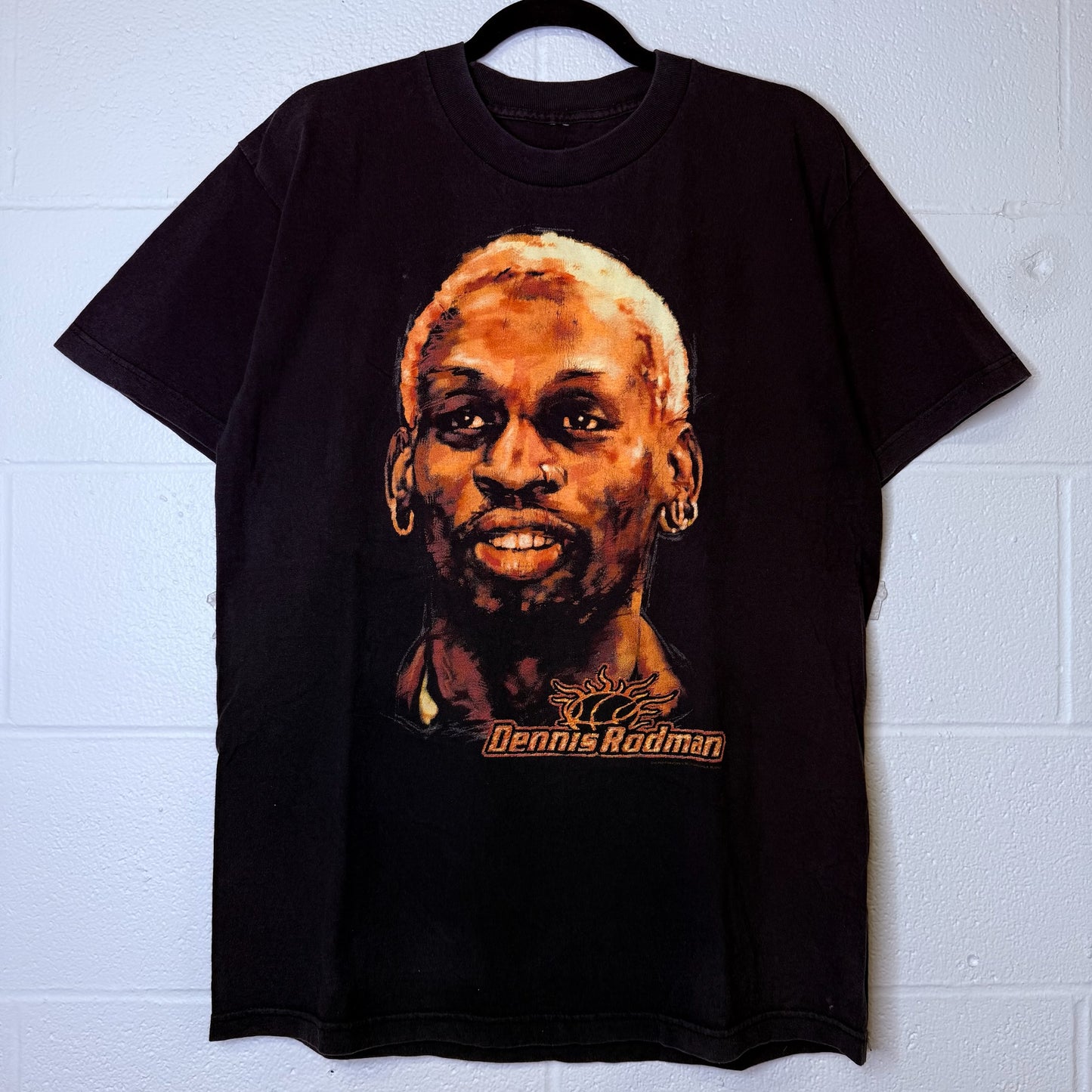 1998 Dennis Rodman Chicago Bulls NBA T-shirt (B2348)