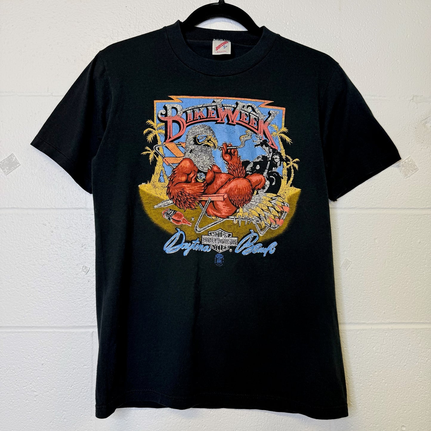 80's Harley Davidson Daytona Bike Week T-Shirt Sz M (B462)