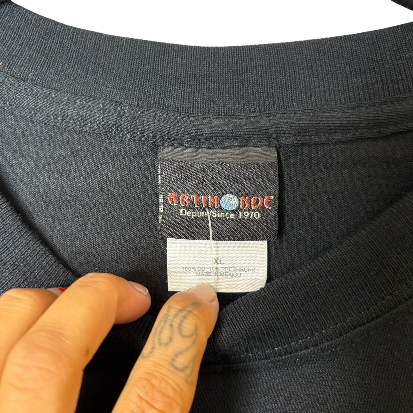 2007 Iron Maiden Tour T-Shirt Sz XL (A9469)