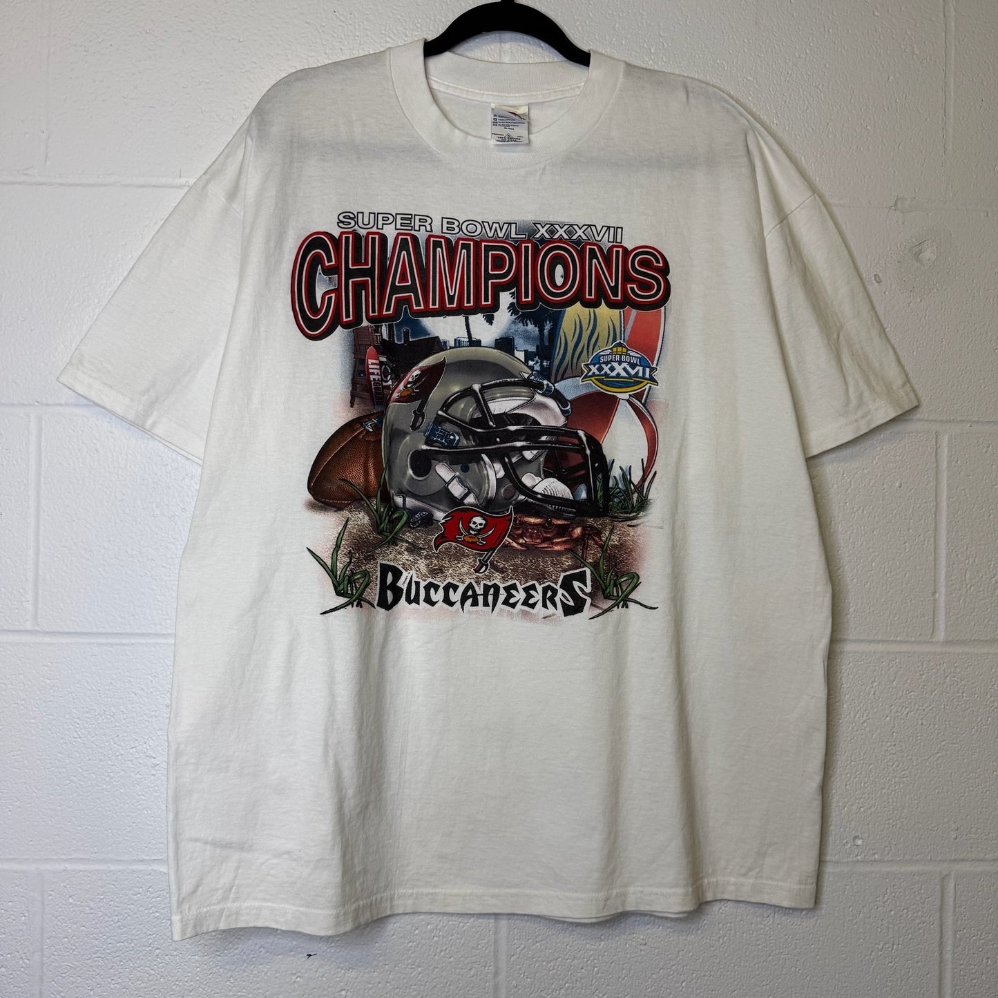 90's Tampa Bay Buccaneers NFL T-Shirt Sz XL (B2119)