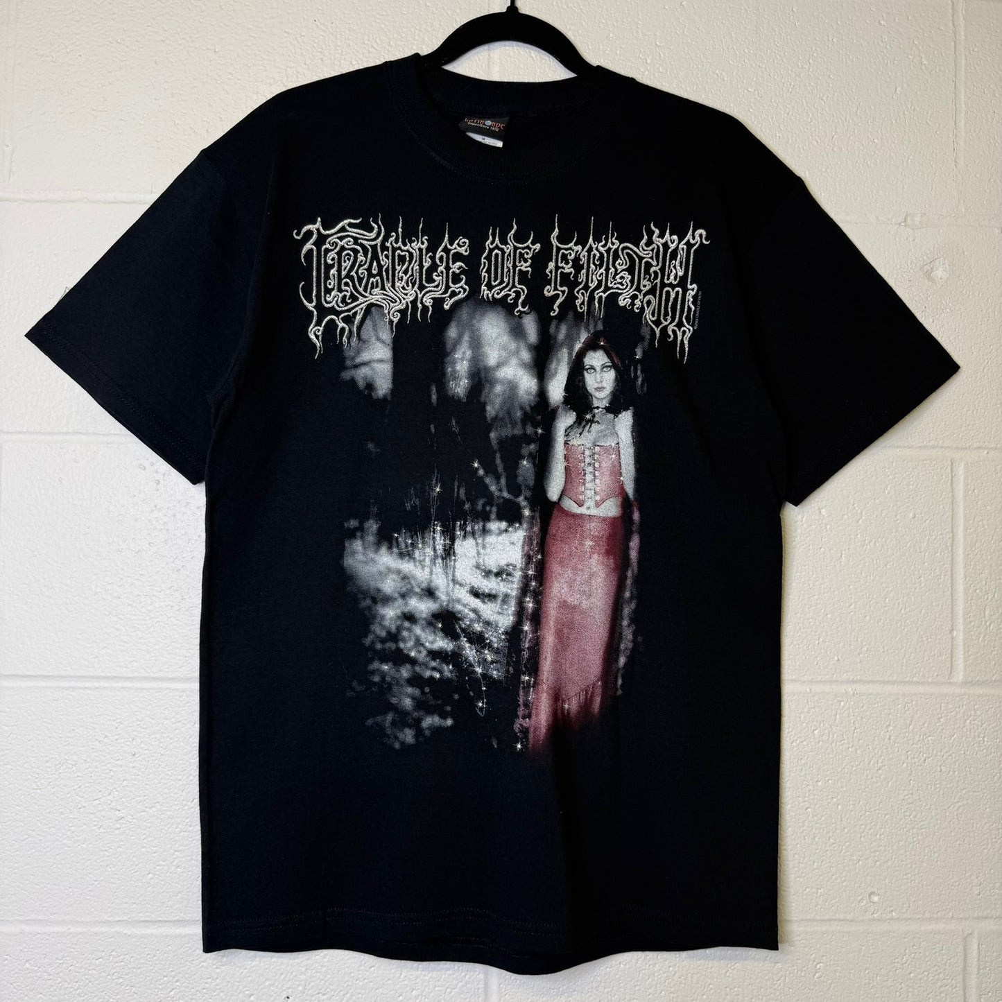 90's Cradle of Filth Wolf in Creep's Clothing Band T-shirt Sz M (B2057) Early Dry Rot