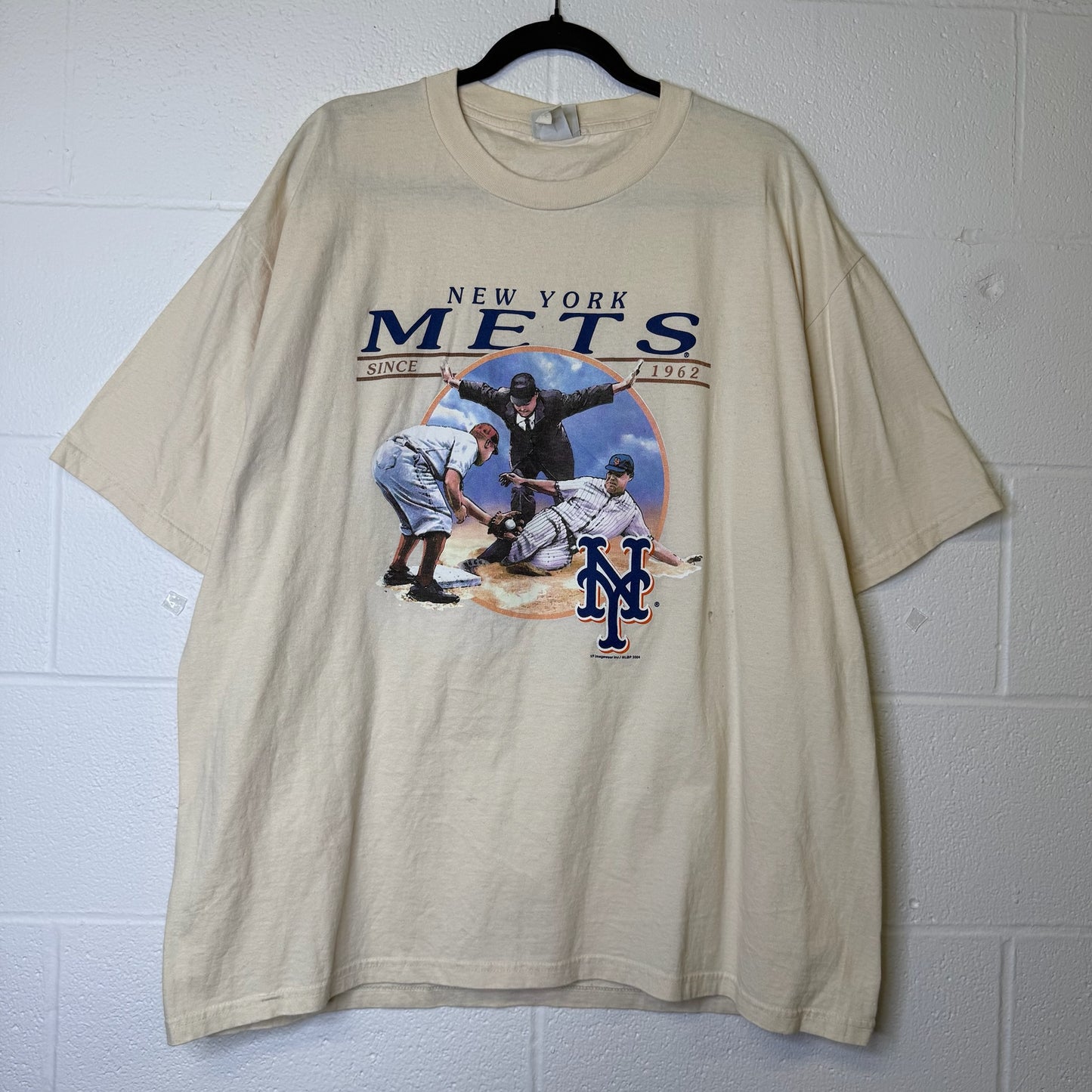 2004 New York Mets MLB T-shirt Sz XL (B642)