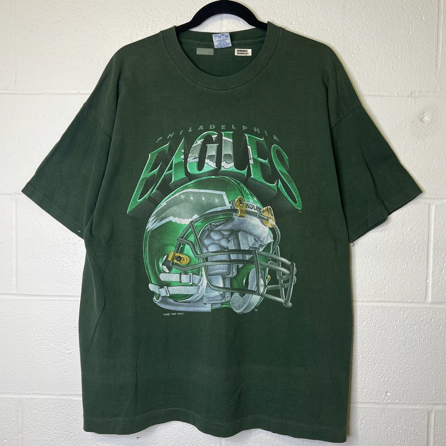 1995 Philadelphia Eagles NFL T-shirt Sz L (B2437)